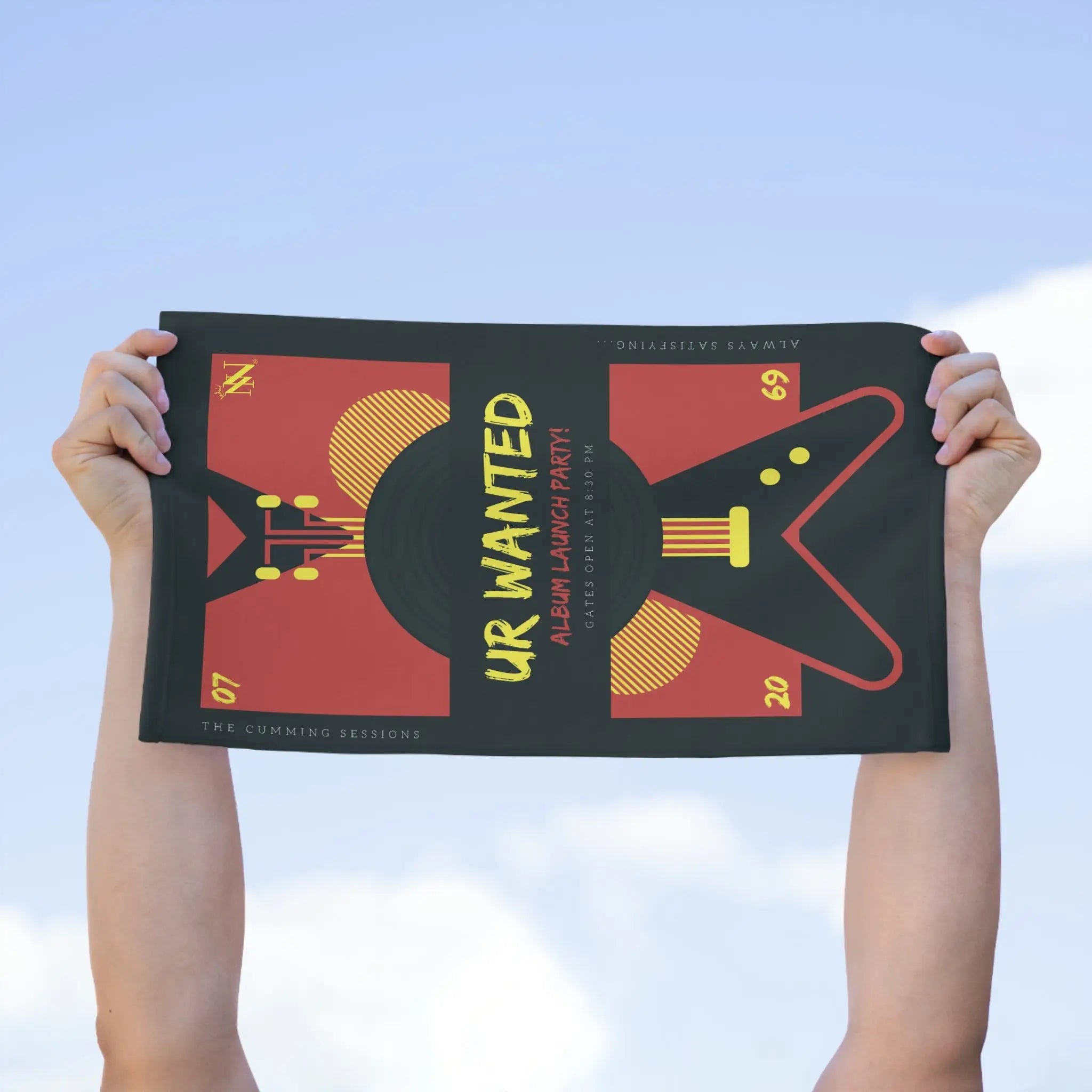 Ur Wanted Album Launch Party Sex Towel