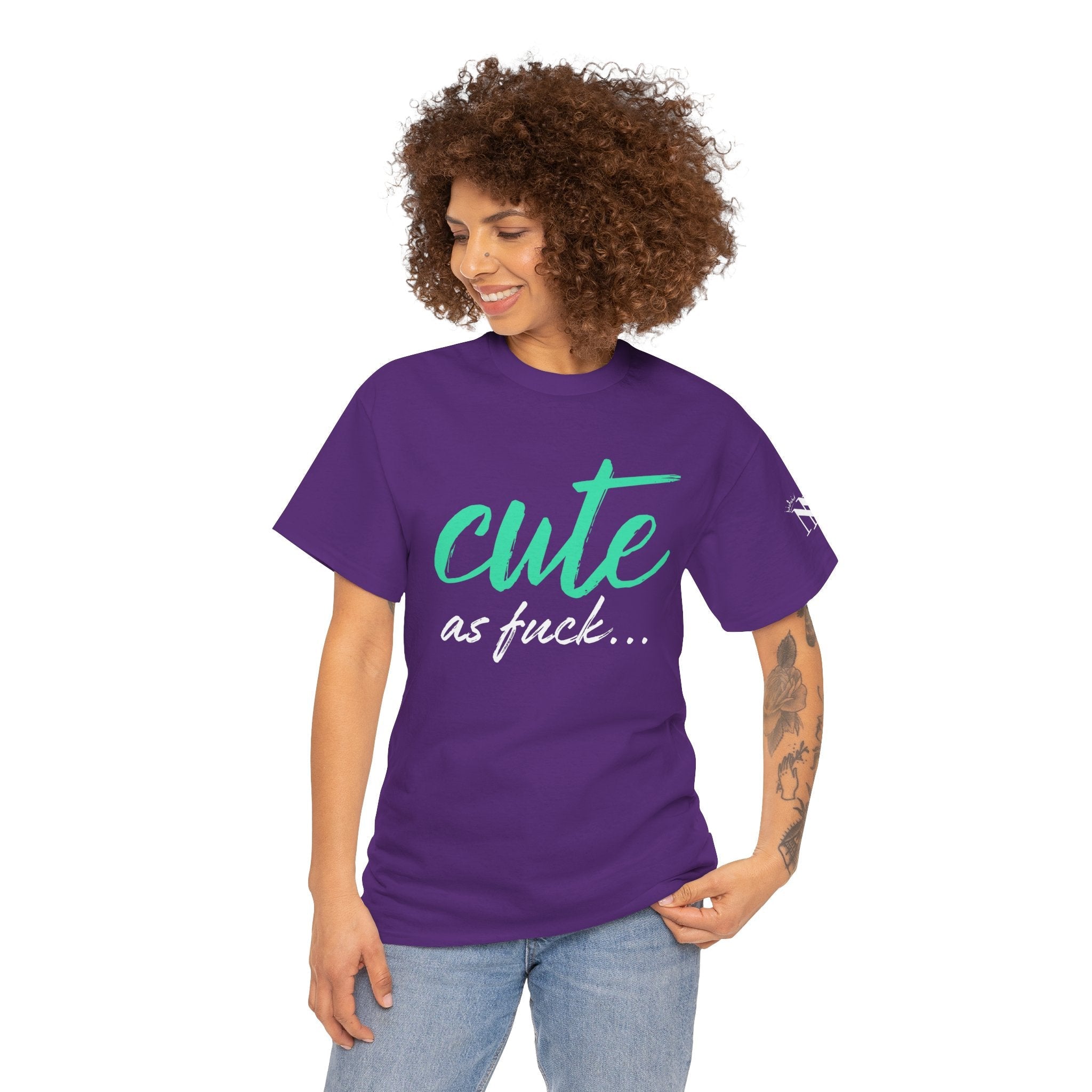Cute As Fuck | Mix & Match 100% Cotton Unisex Fun-Flirty Lovers’ Tees