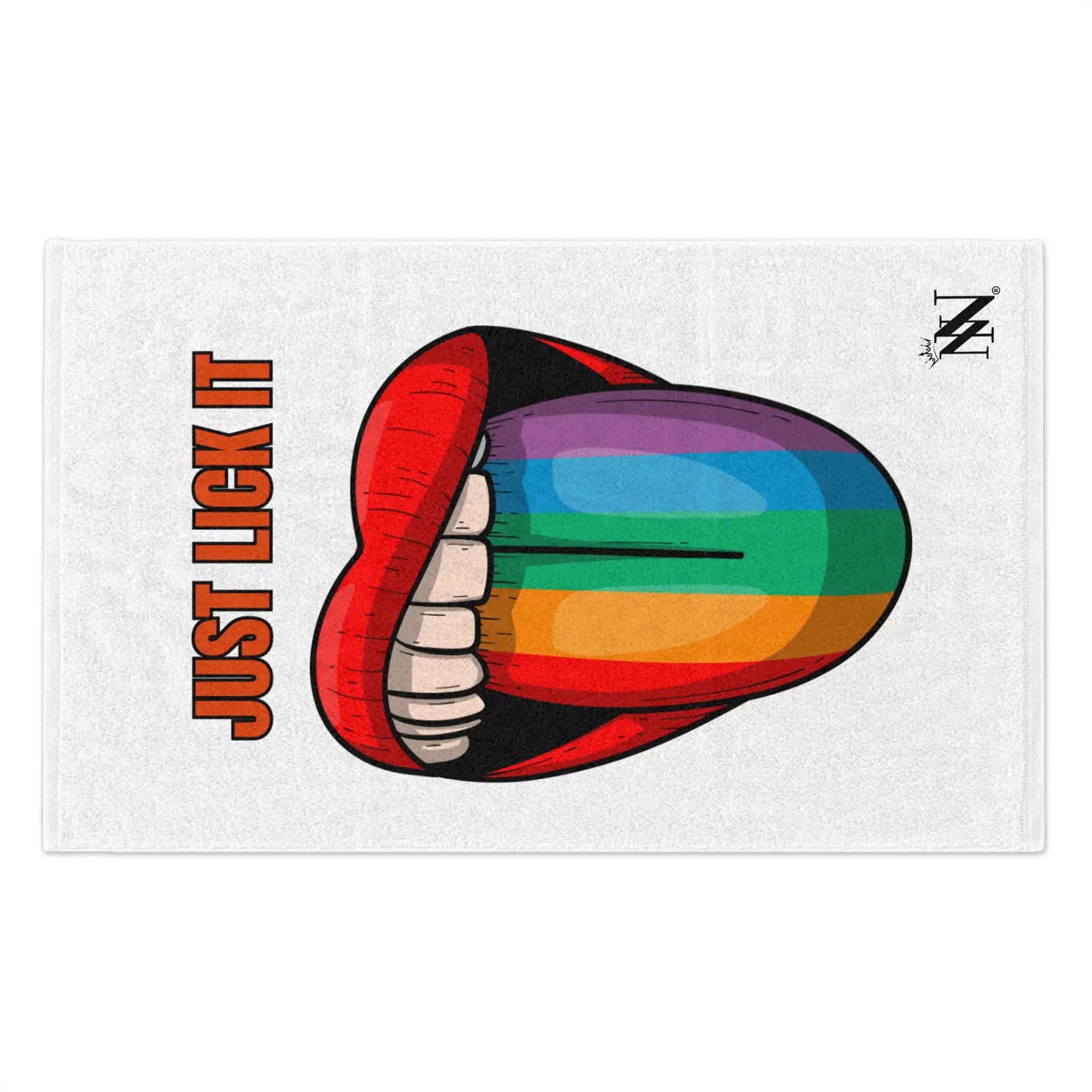 Just Lick It Rainbow Tongue Sex Towel