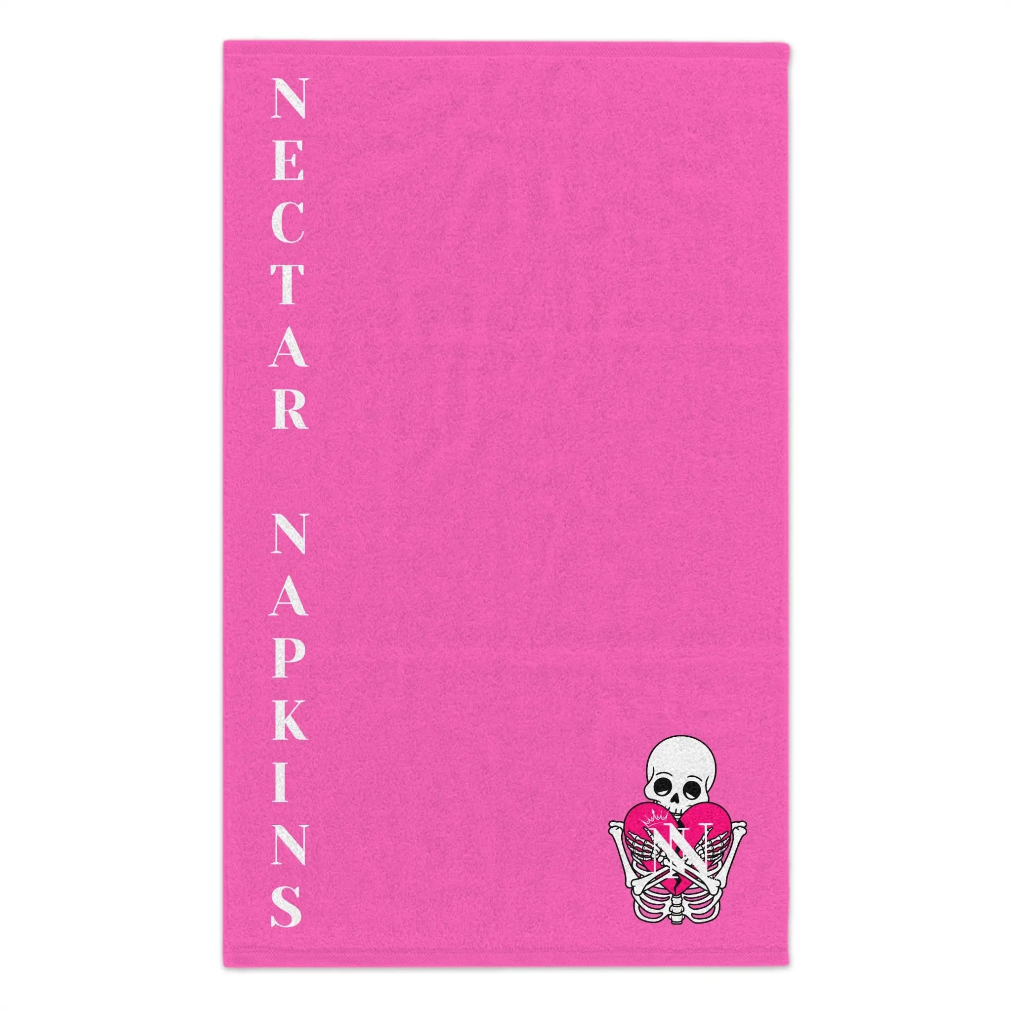 Nectar Napkins Brand Bright Pink | Nectar Napkins Fun-Flirty Lovers’ Towels