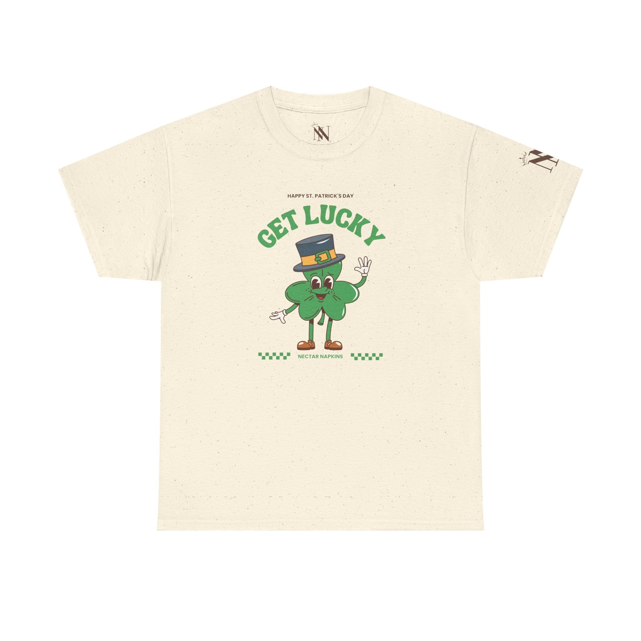 Get Lucky Shamrock St. Patrick’s Day | Mix & Match Cotton Unisex Fun-Flirty Lovers’ T-Shirts