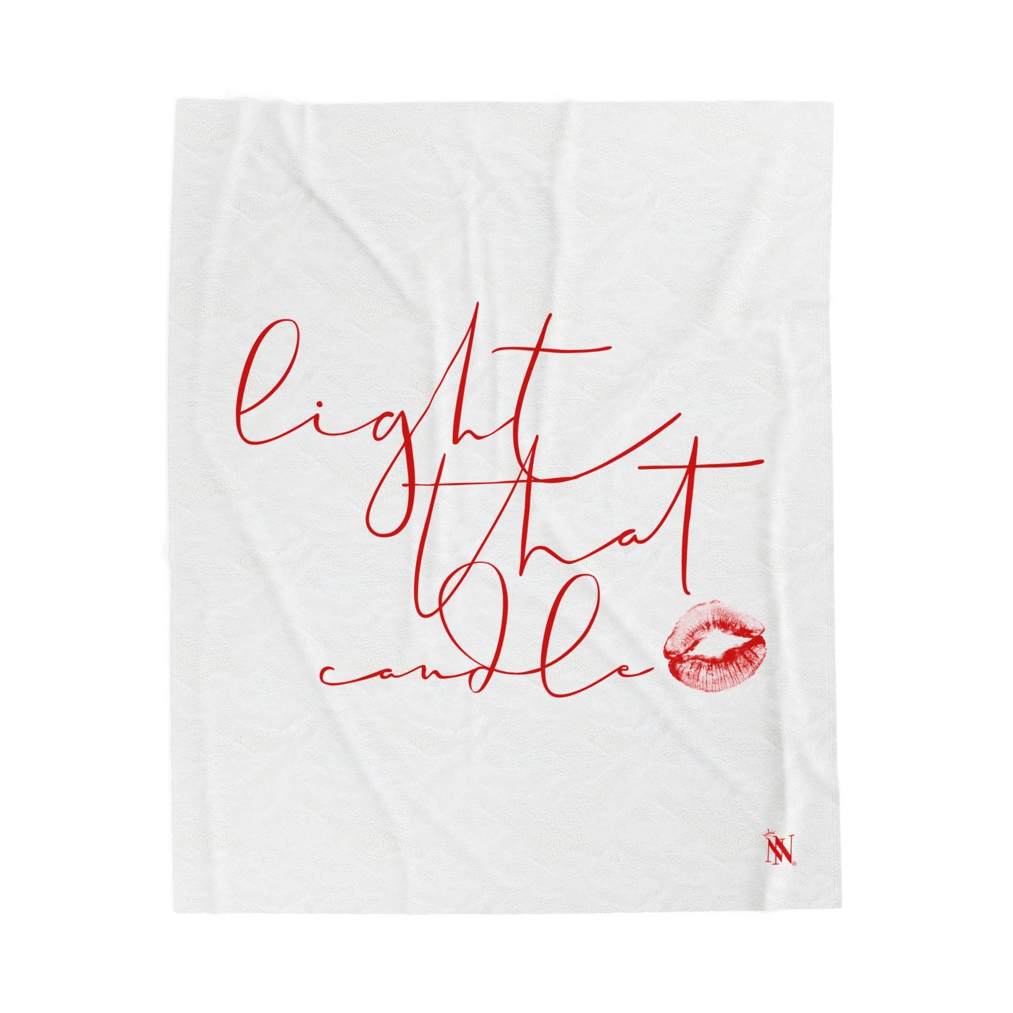 Light That Candle | Mix & Match Velveteen Fun-Flirty Lovers’ Blankets