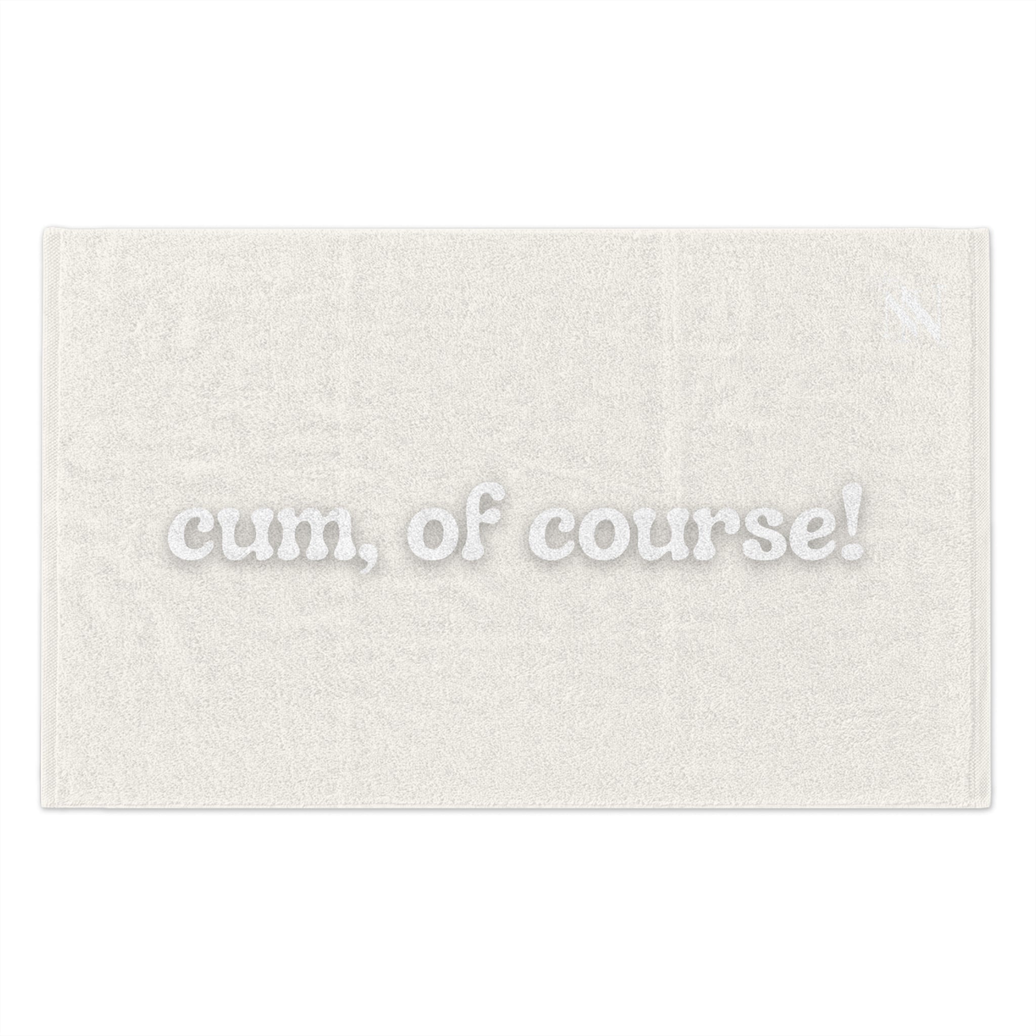 Cum of Course! | Mix & Match Soft Fun-Flirty Lovers’ Towels
