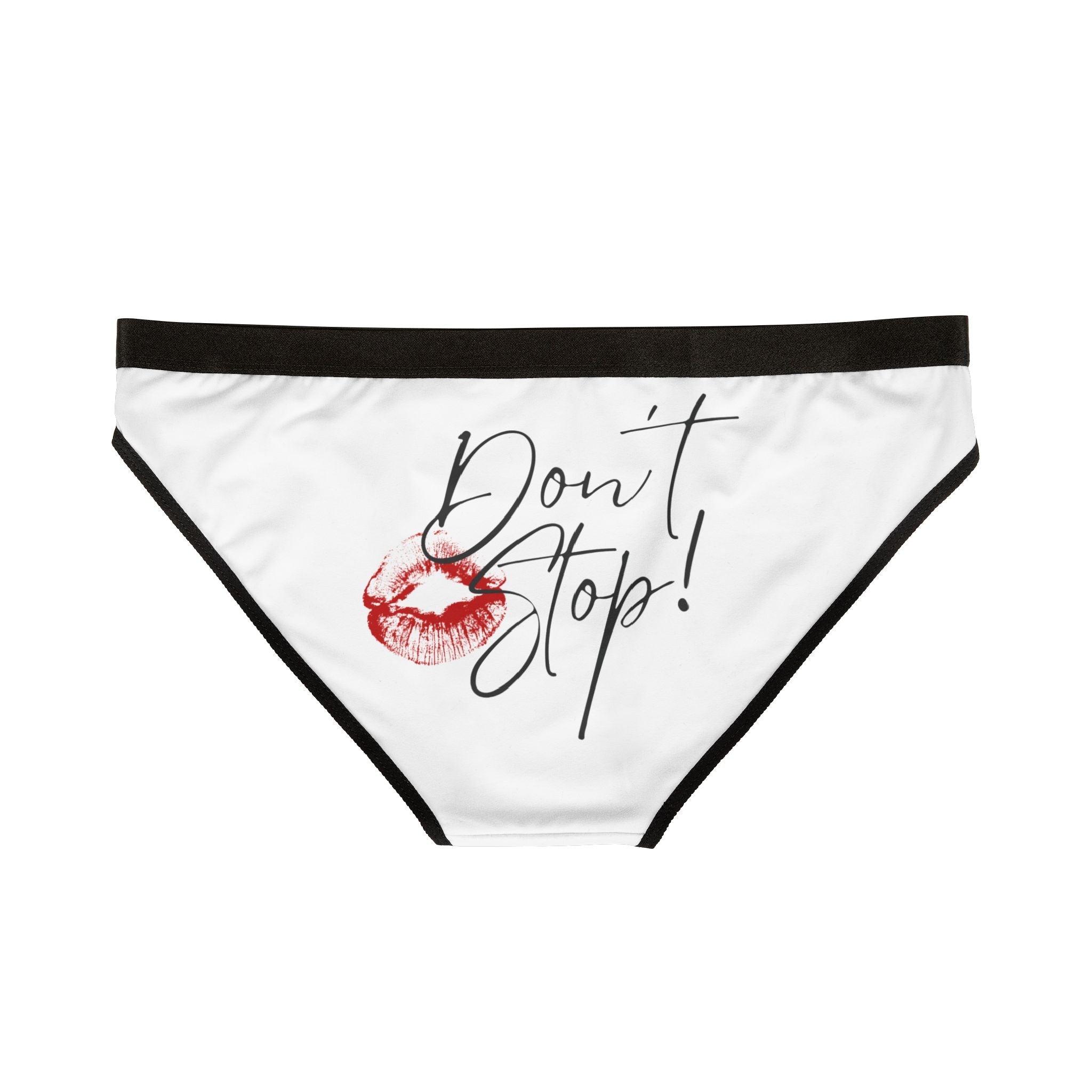 Don’t Stop with a Kiss Romantic Sex Gifts Women’s Panties