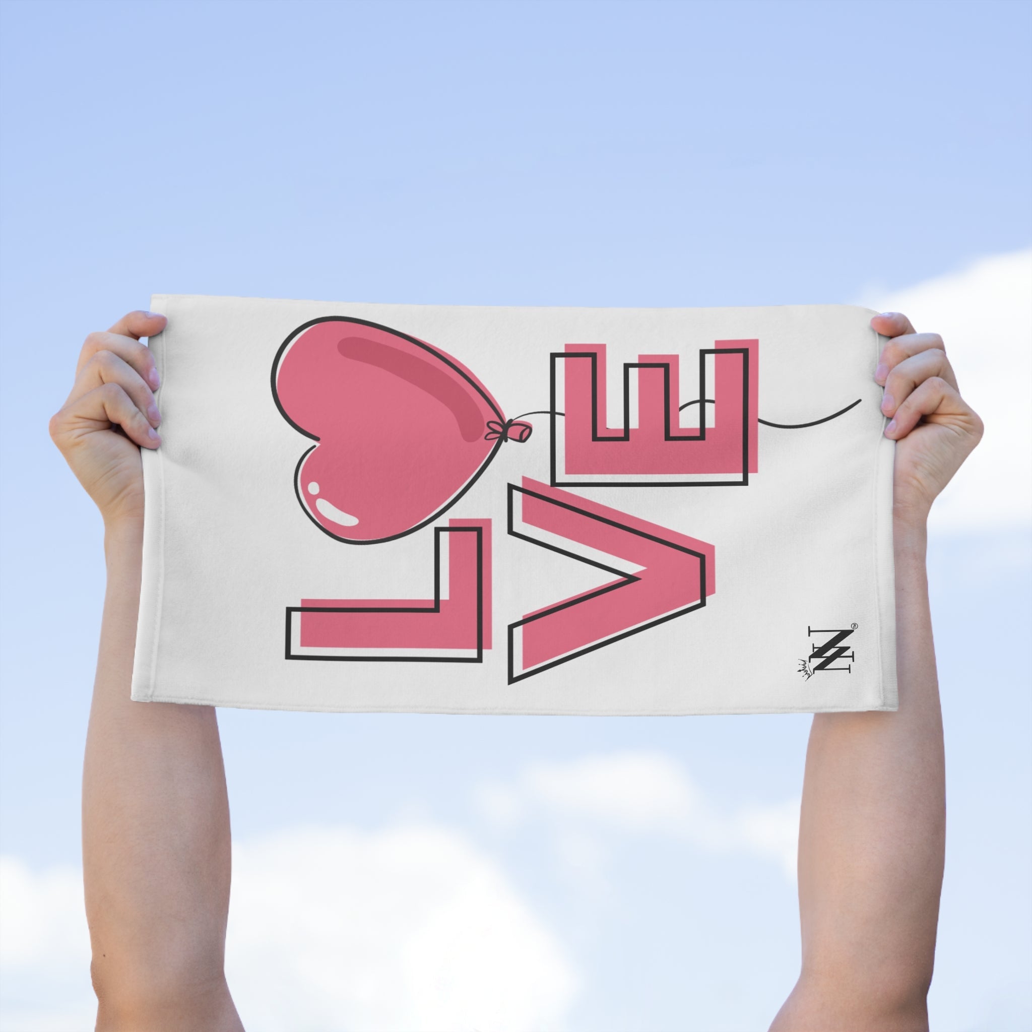 Heart Balloon Love Sex Towel