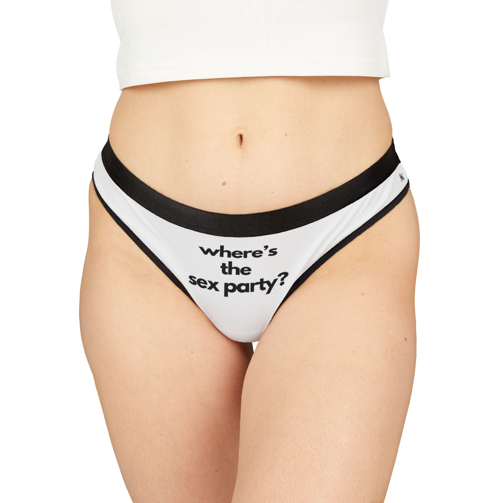Where’s the Sex Party? | Mix & Match Women’s Fun-Flirty Lovers’ Thongs