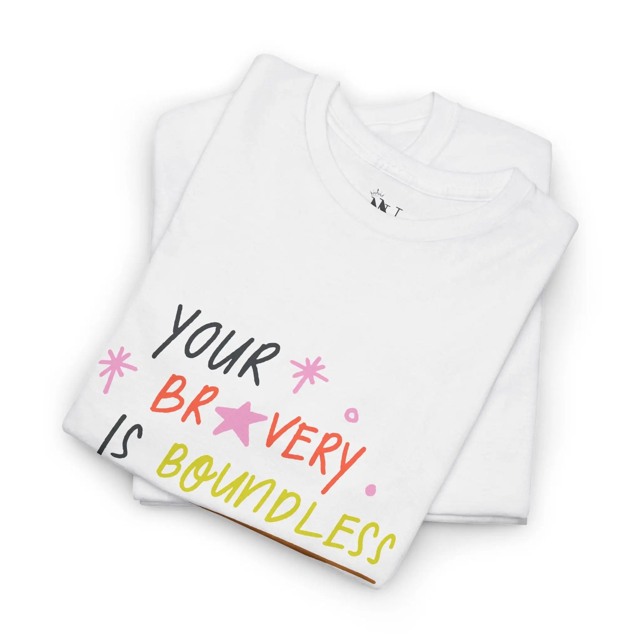 Your Bravery is Boundless | Mix & Match Cotton Unisex Fun-Flirty Loversโ T-Shirts