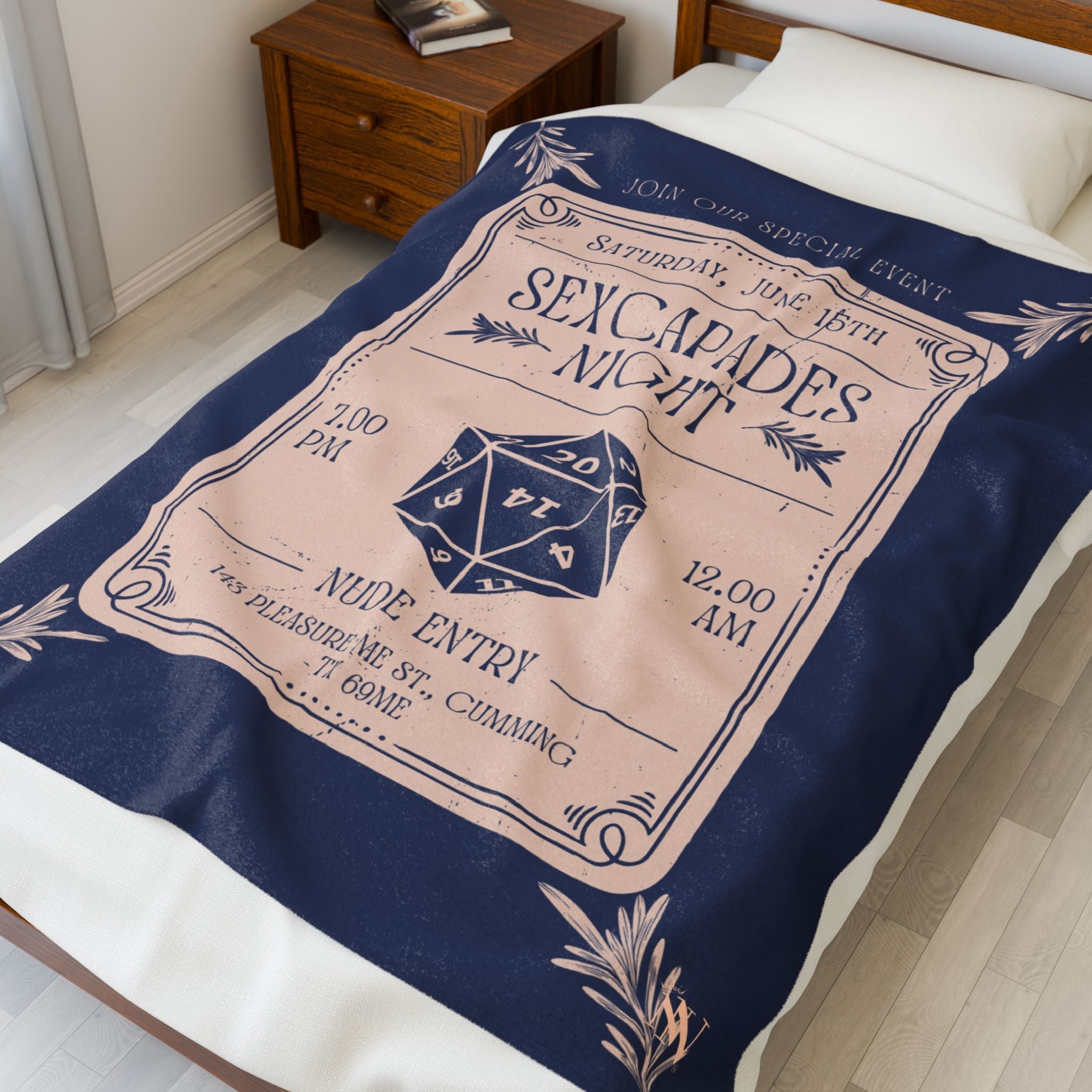 Sexcapdes Night | Mix & Match Fun-Flirty Lovers’ Blankets