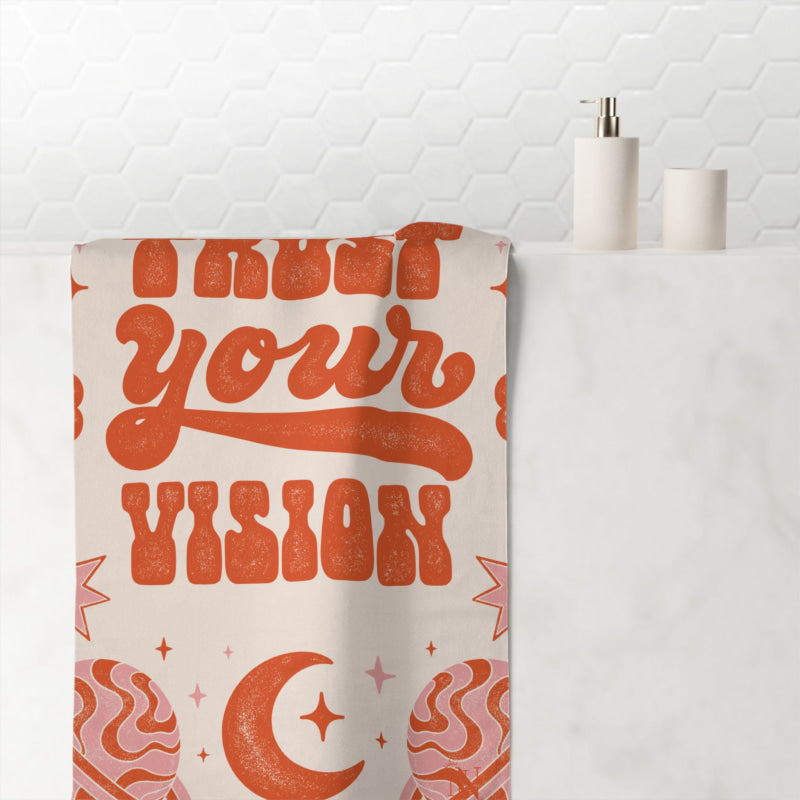 Trust Your Vision | Mix & Match XL Fun-Flirty Lovers’ Towels