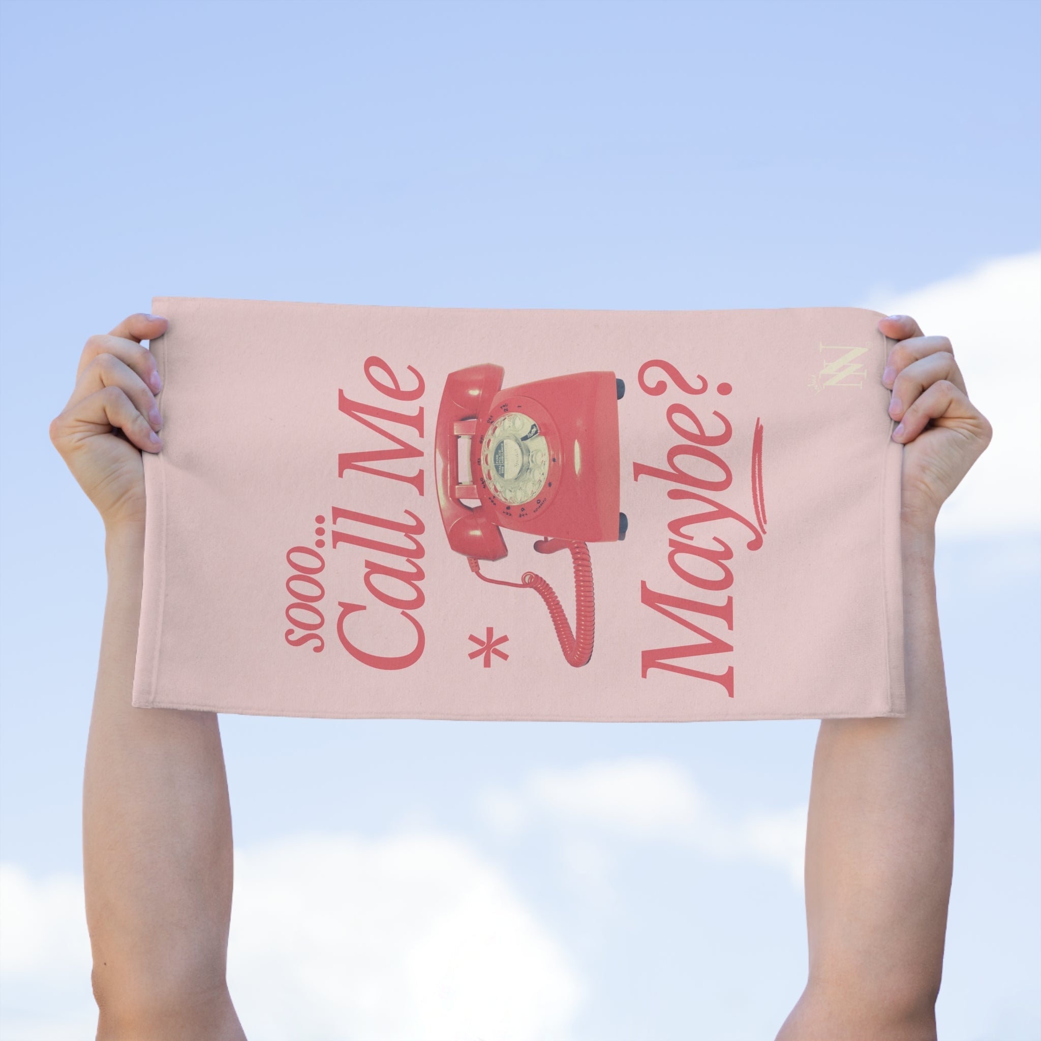 sooo... Call Me Maybe? | Mix & Match Soft Fun-Flirty Lovers’ Towels
