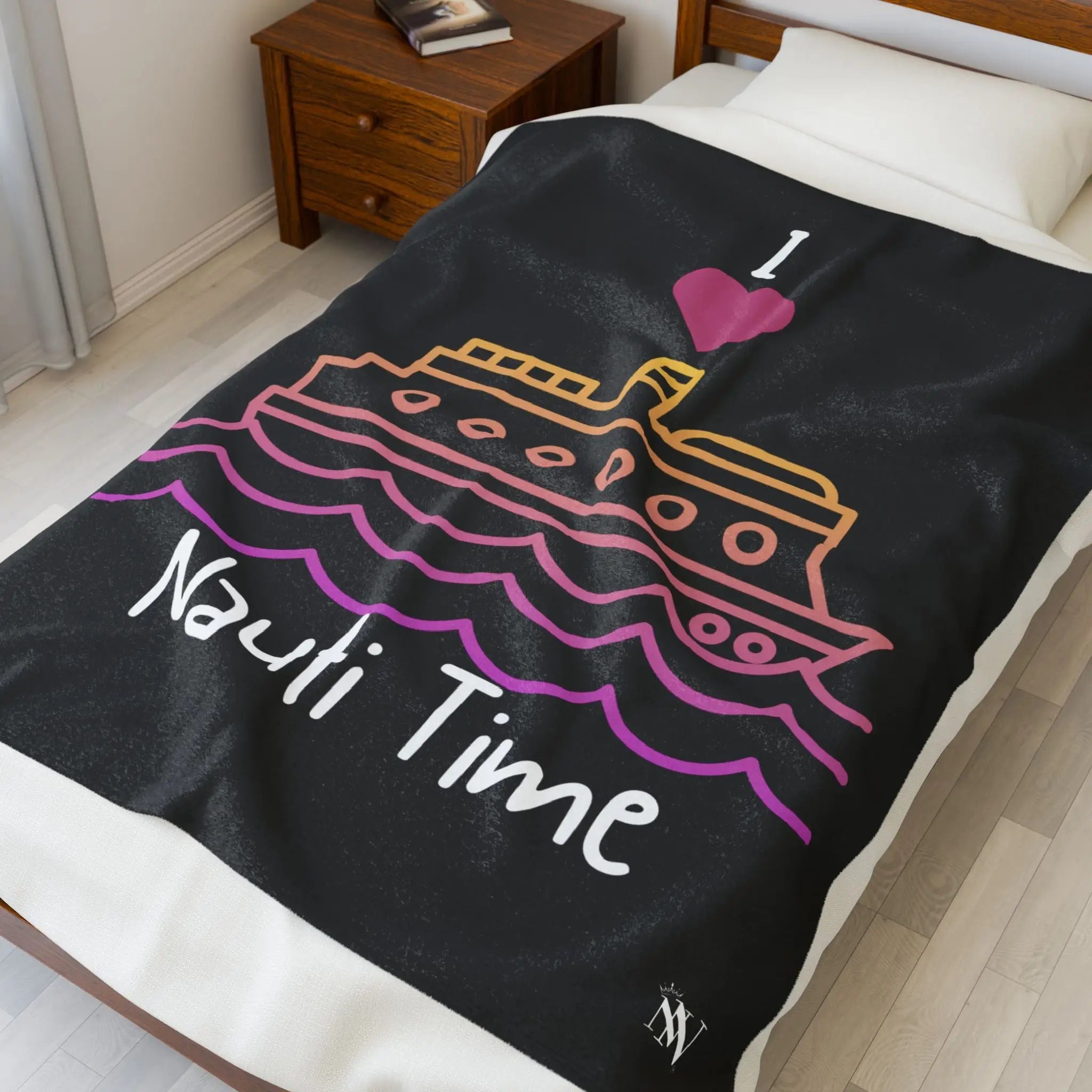 Nauti Time Cruise | Mix & Match Velveteen Fun-Flirty Lovers’ Blankets
