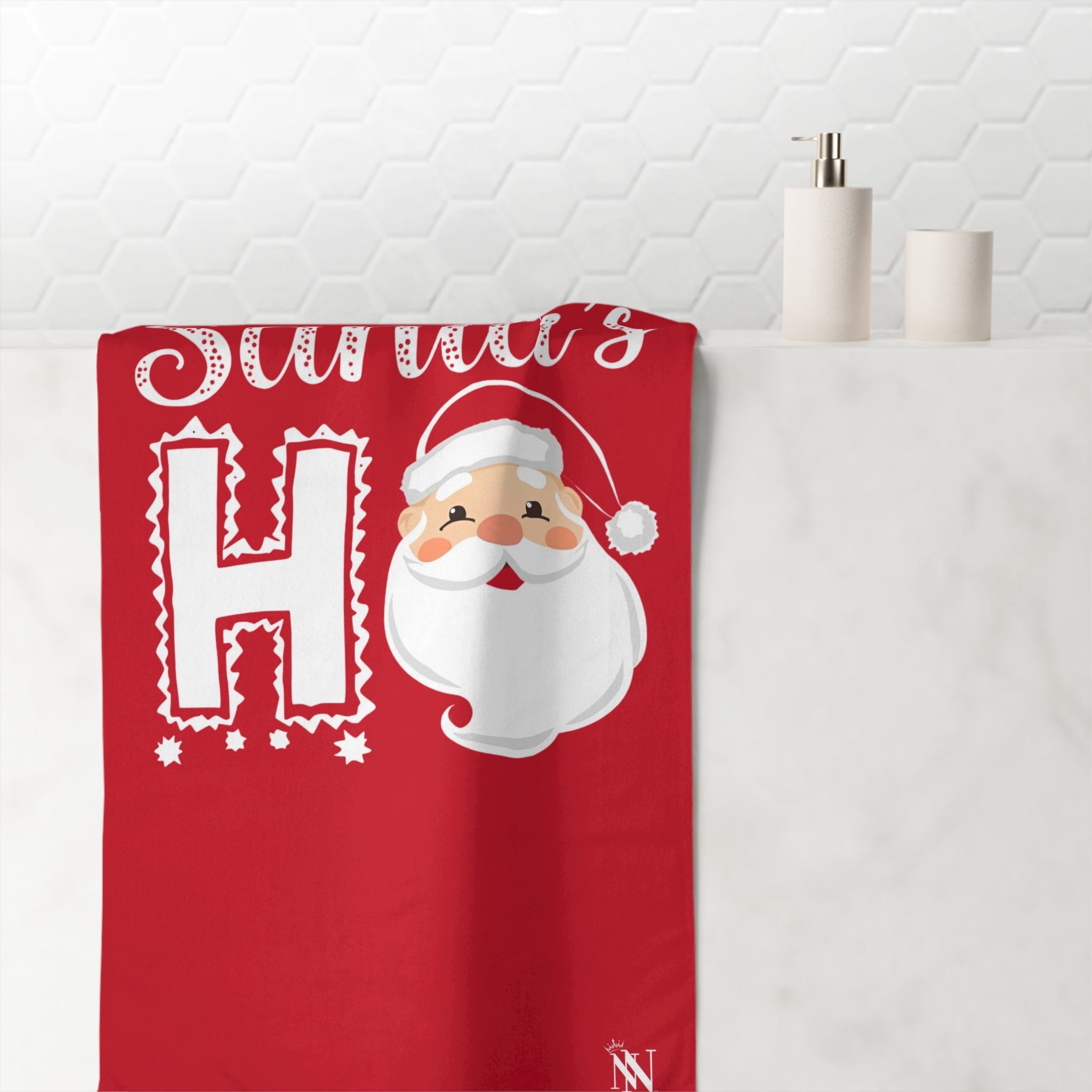 Santa’s Ho | Mix & Match XL Fun-Flirty Lovers’ Towels