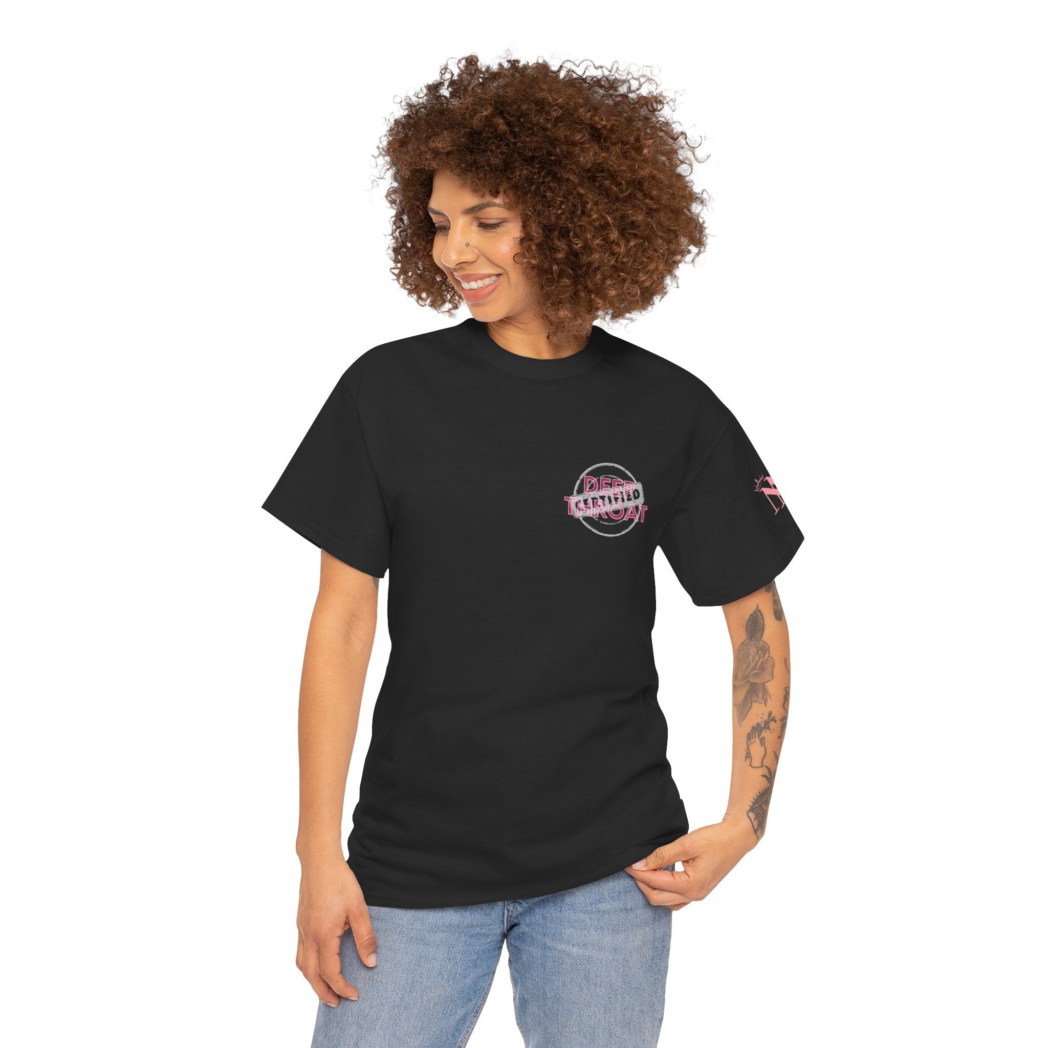 Deep Throat Certified | Mix & Match 100% Cotton Unisex Fun-Flirty Lovers’ Tees