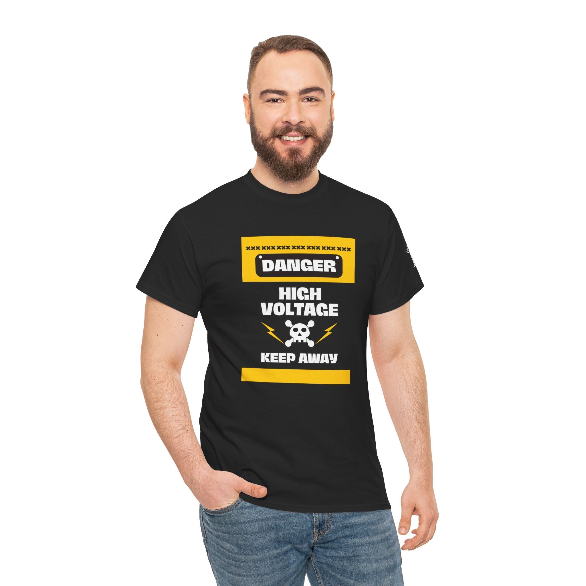 Danger High Voltage | Mix & Match Cotton Unisex Fun-Flirty Lovers’ T-Shirts