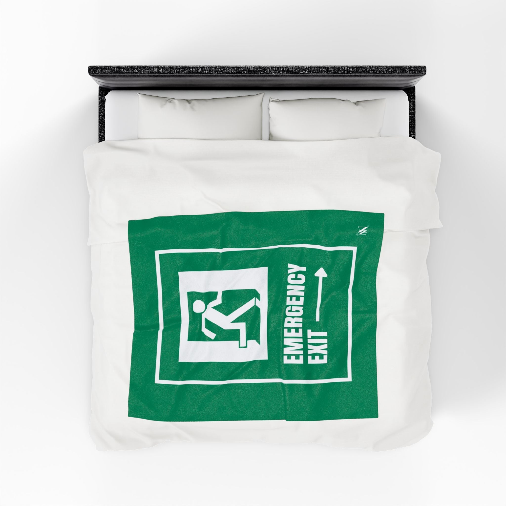 Emergency Exit | Mix & Match Soft Fun-Flirty Lovers’ Blankets