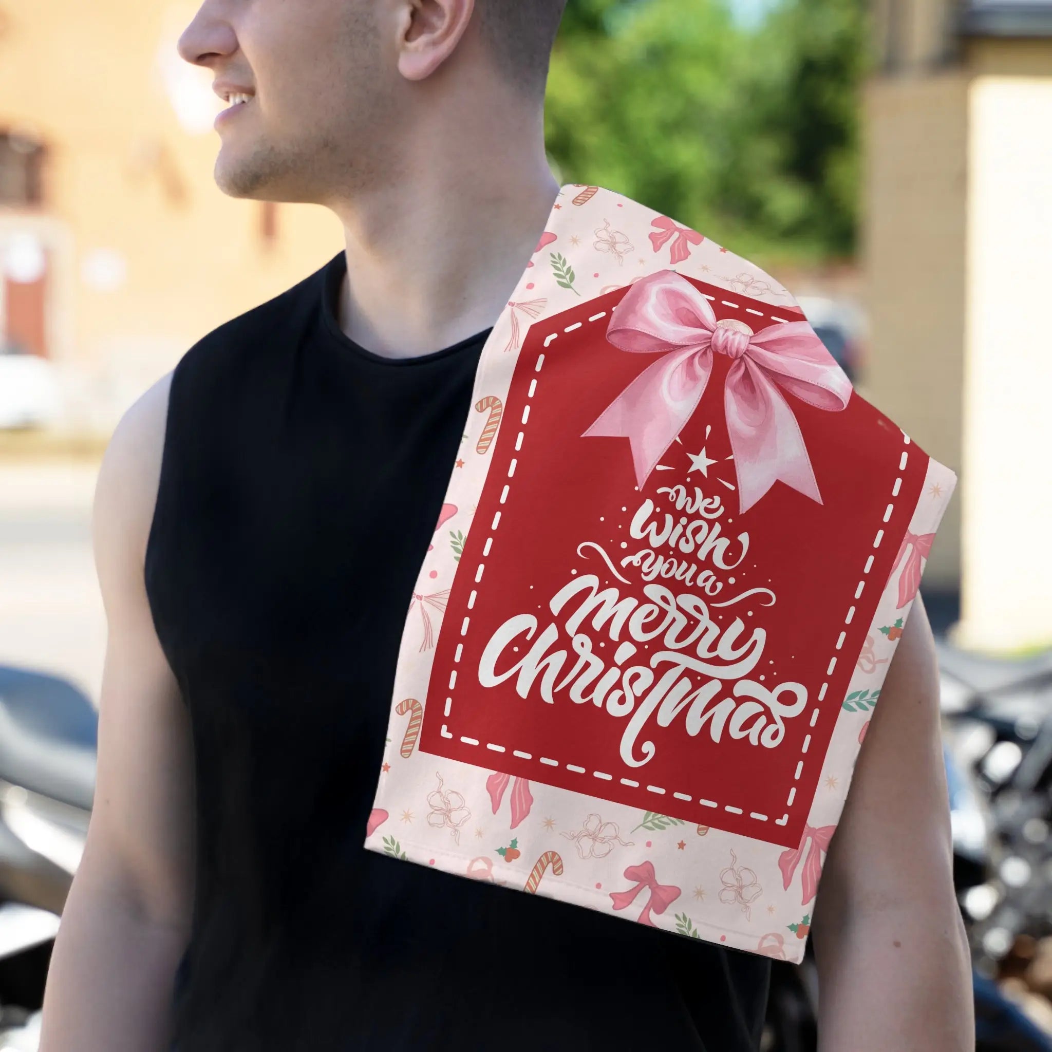 We Wish You a Merry Christmas | Mix & Match Soft Fun-Flirty Lovers’ Towels