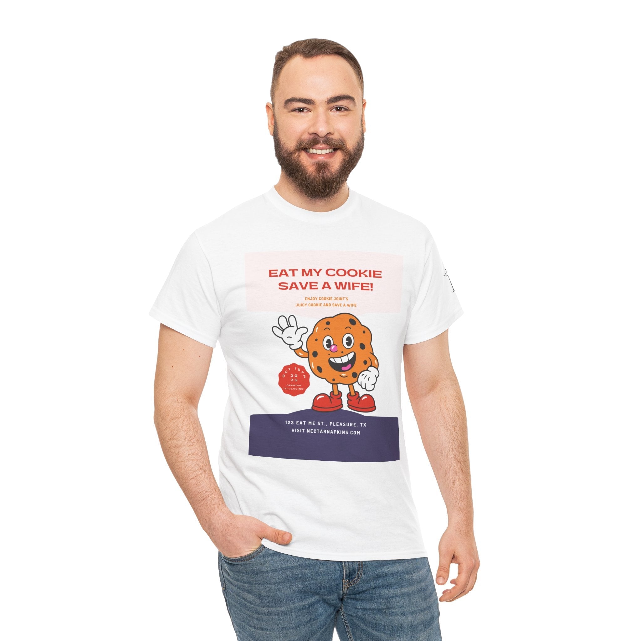 Eat My Cookie | Mix & Match 100% Cotton Unisex Fun-Flirty Lovers’ Tees