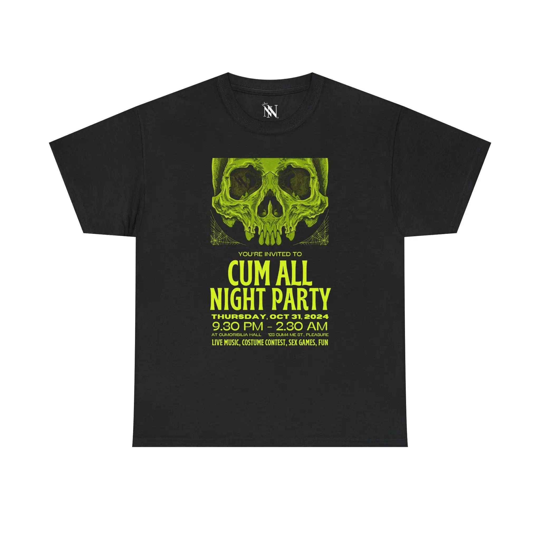 All Night Party | Mix & Match 100% Cotton Unisex Fun-Flirty Lovers’ Tees