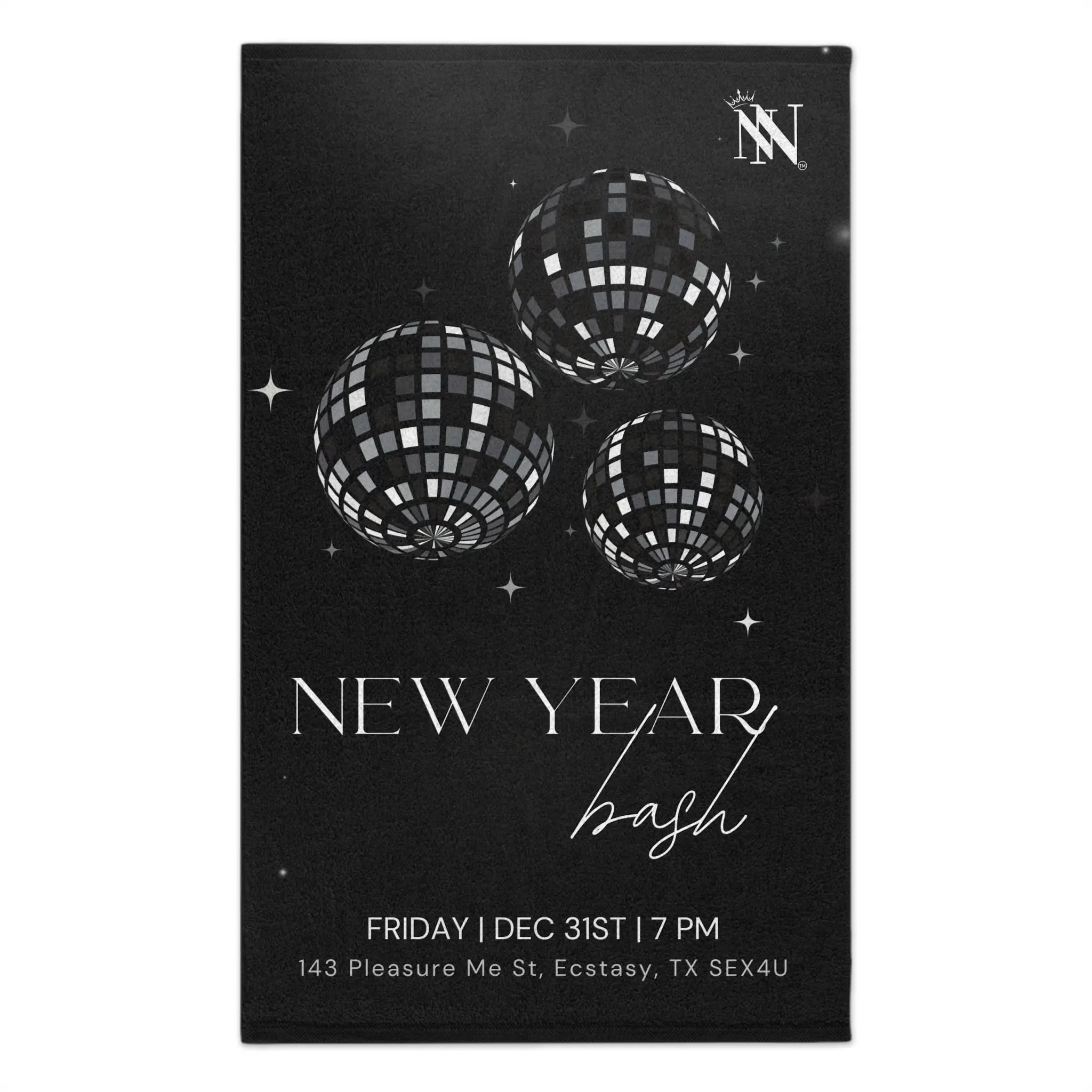 New Year Bash | Mix & Match Soft Fun-Flirty Lovers’ Towels