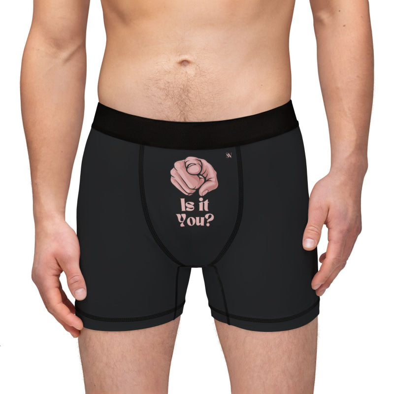Is It You? Pointing | Mix & Match Men’s Fun-Flirty Lovers’ Boxer Briefs