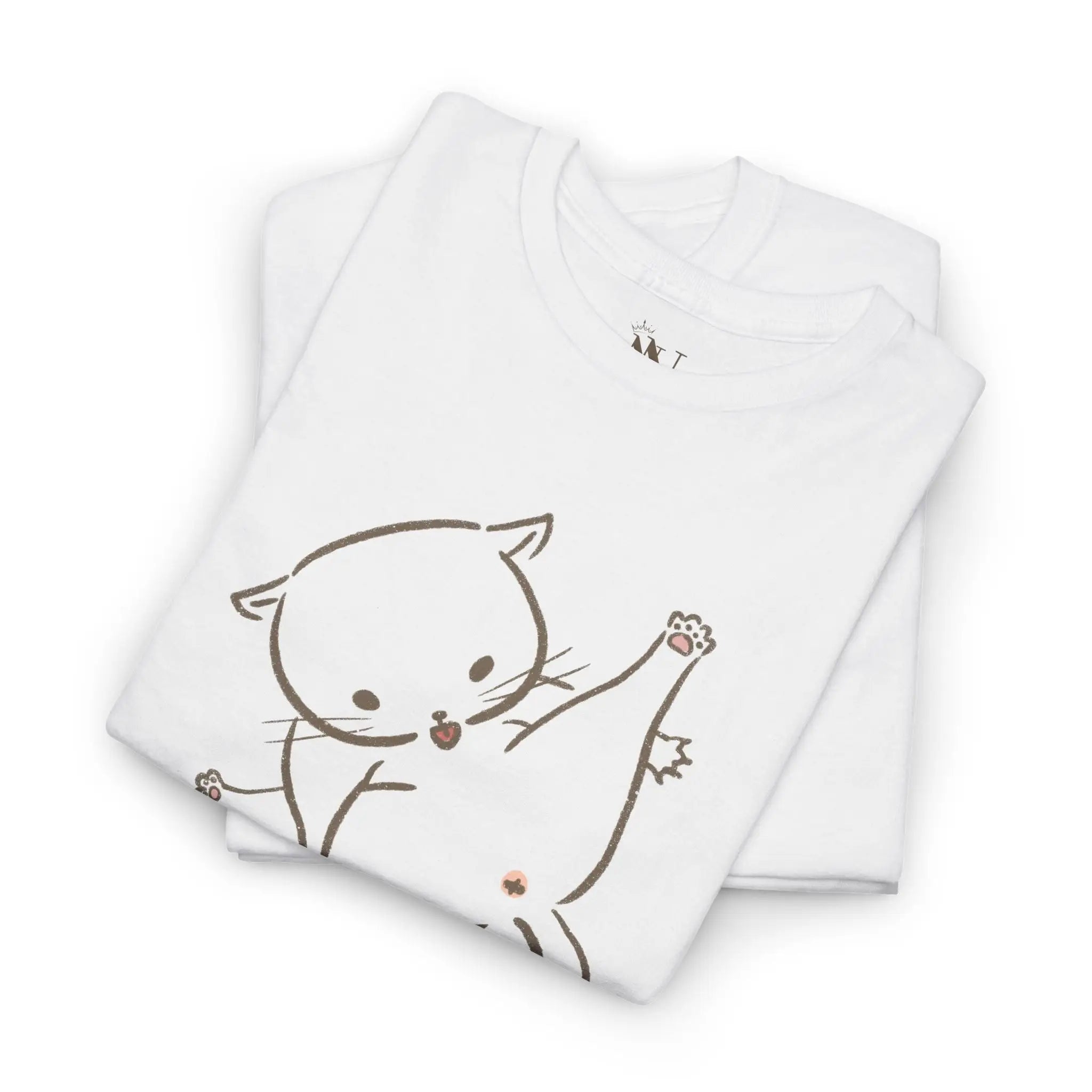 Bad Kitty | Mix & Match 100% Cotton Unisex Fun-Flirty Lovers’ Tees