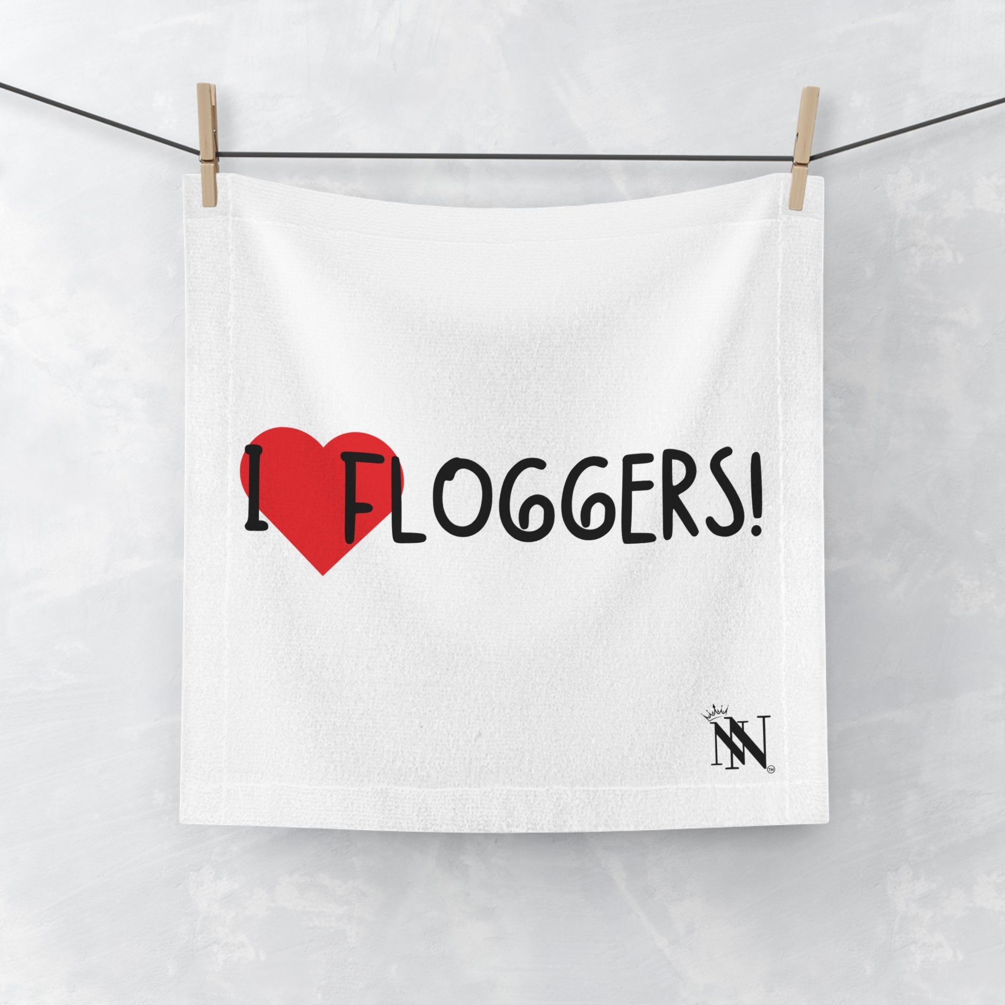 I Love Floggers | Mix & Match Lils’ Fun-Flirty Lovers’ Towels