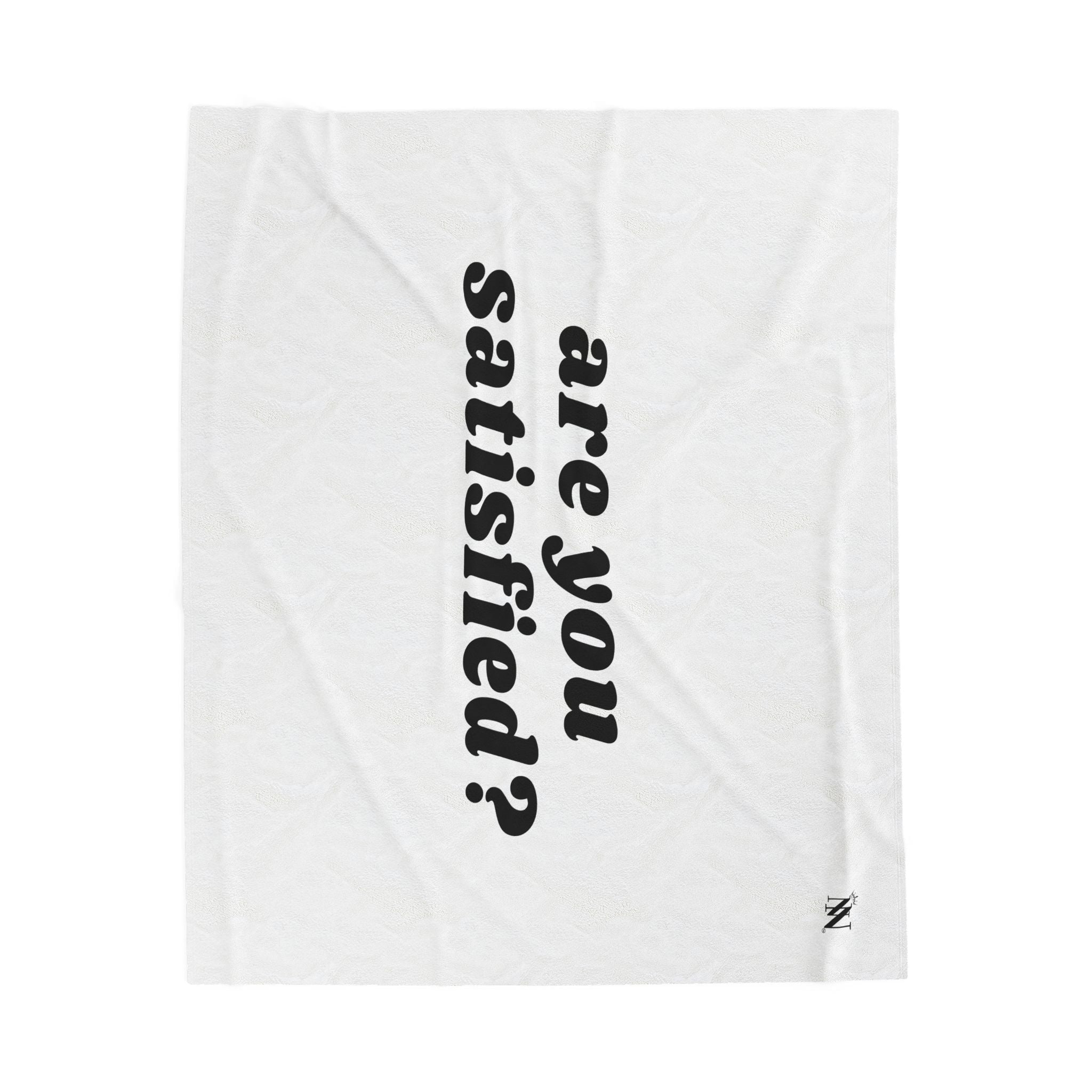 Are You Satisfied? | Mix & Match Fun-Flirty Lovers’ Blankets