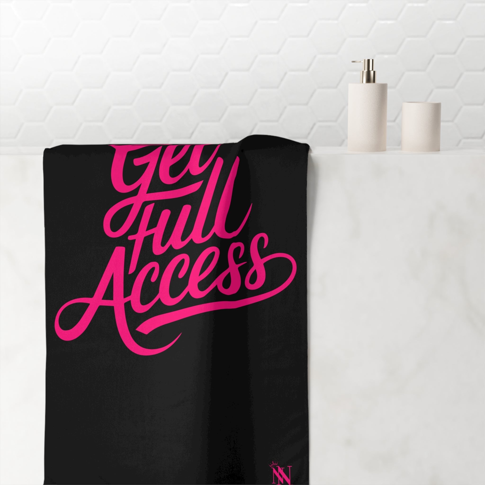 Get Full Access | Mix & Match XL Fun-Flirty Lovers’ Towels