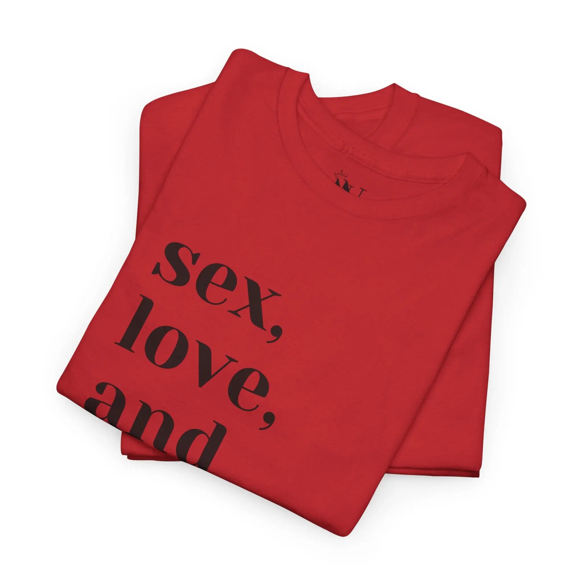 Sex Peace Love | Mix & Match 100% Cotton Unisex Fun-Flirty Lovers’ Tees