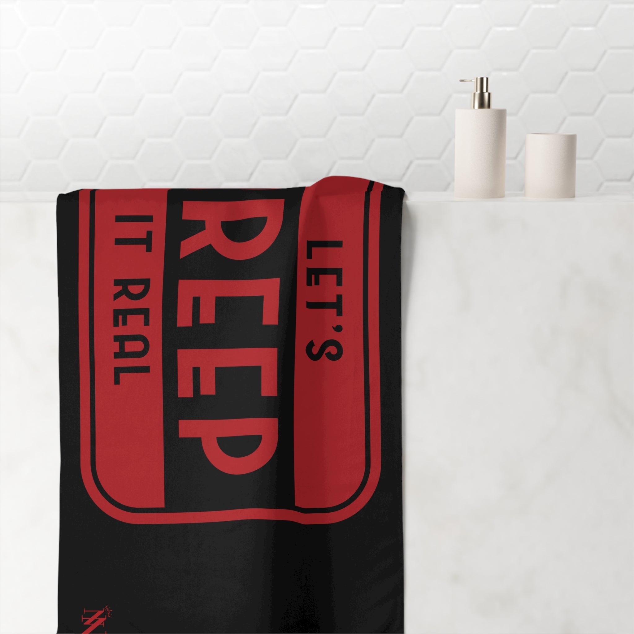 Let’s Creep It Real | Mix & Match XL Fun-Flirty Lovers’ Towels