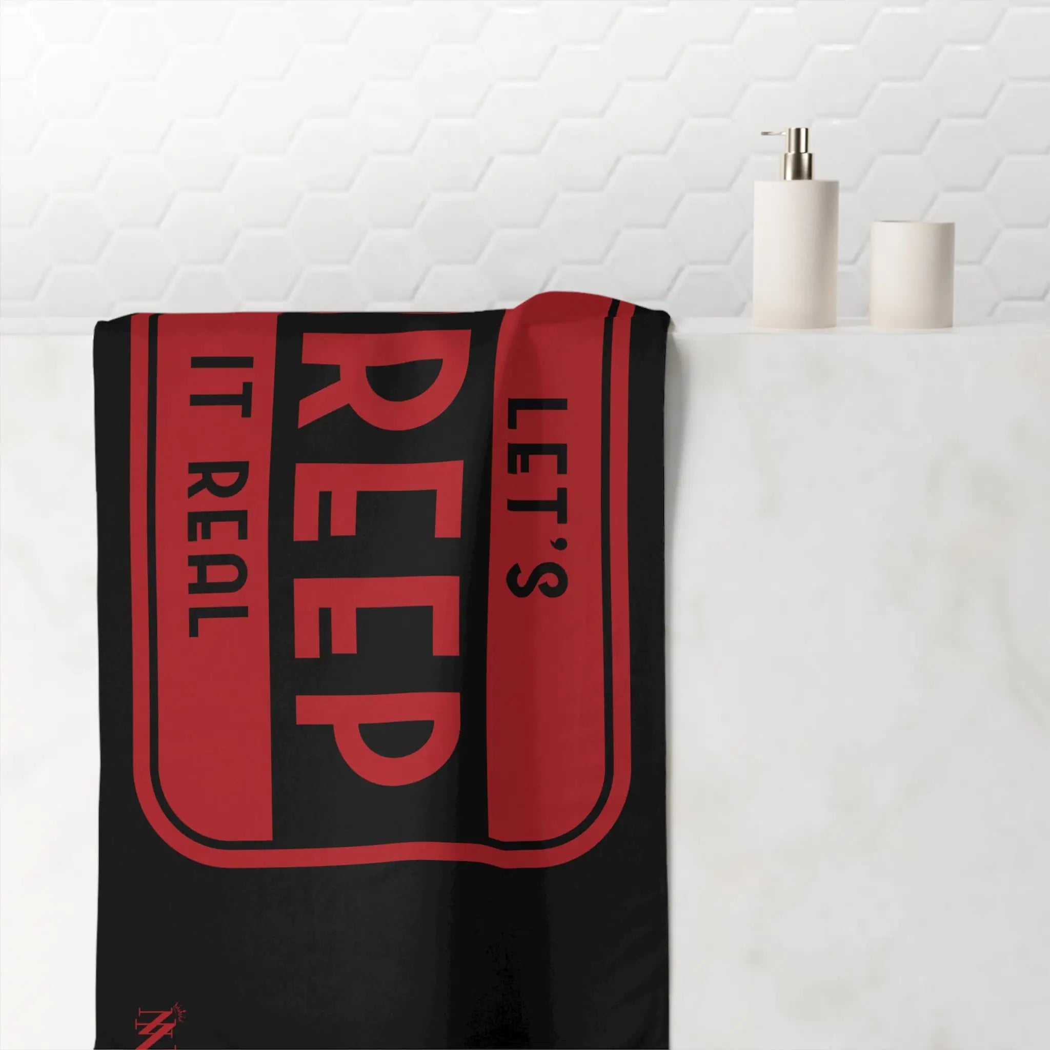 Let’s Creep It Real | Mix & Match XL Fun-Flirty Lovers’ Towels