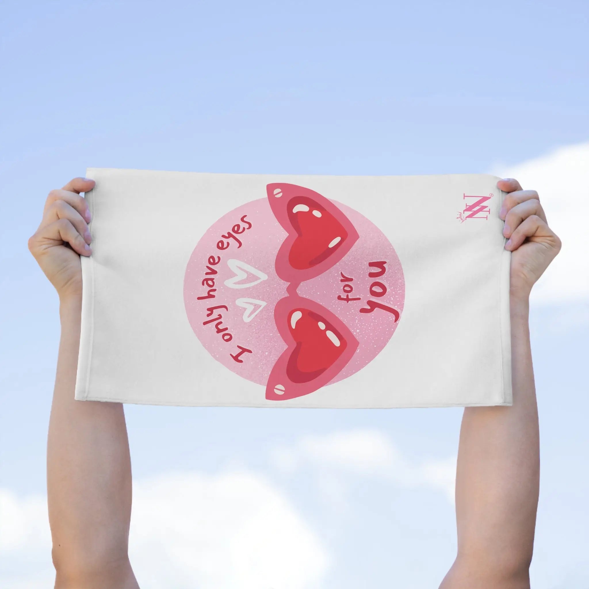 I Only Have Eyes for You | Mix & Match Soft Fun-Flirty Lovers’ Towels