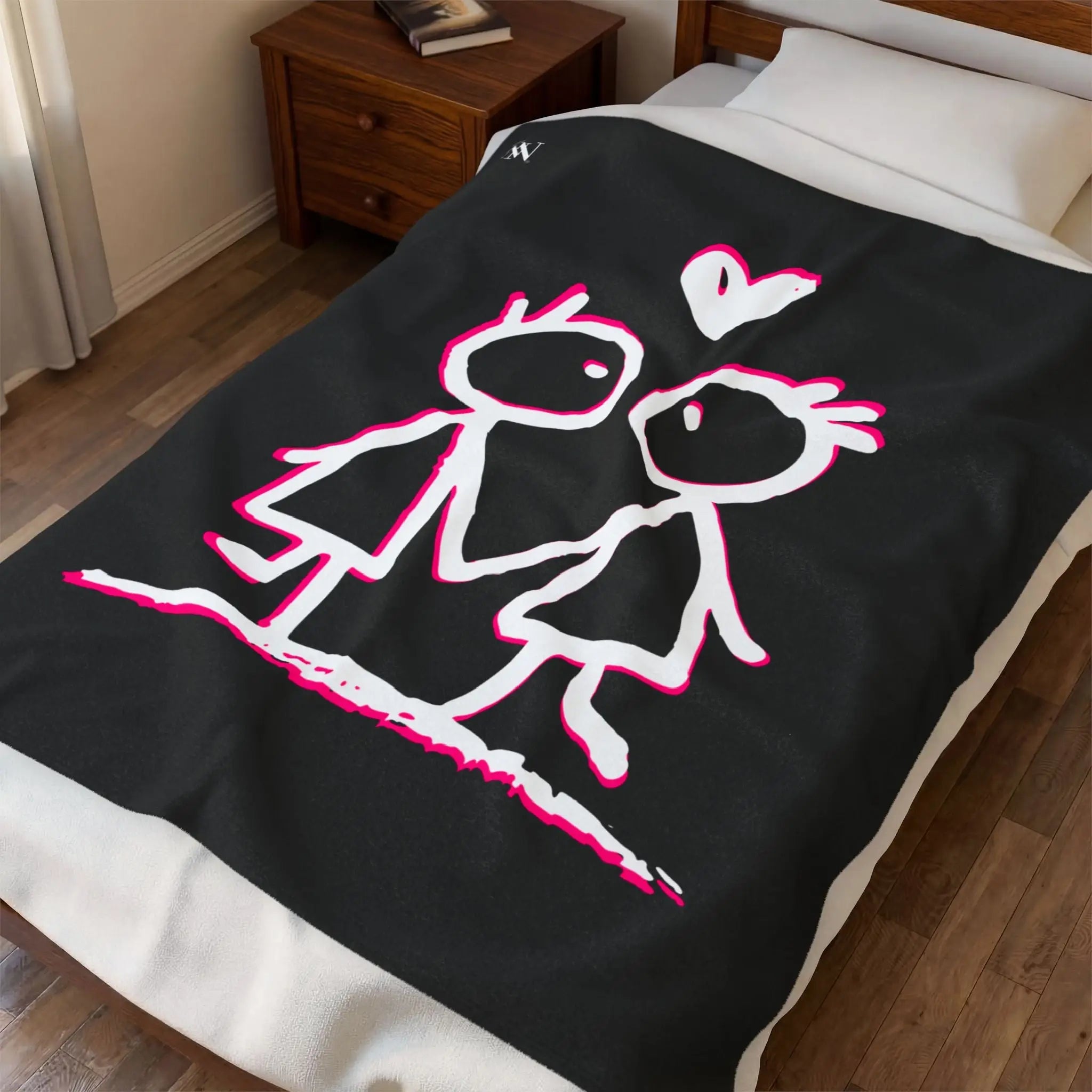Stick People Love Blanket