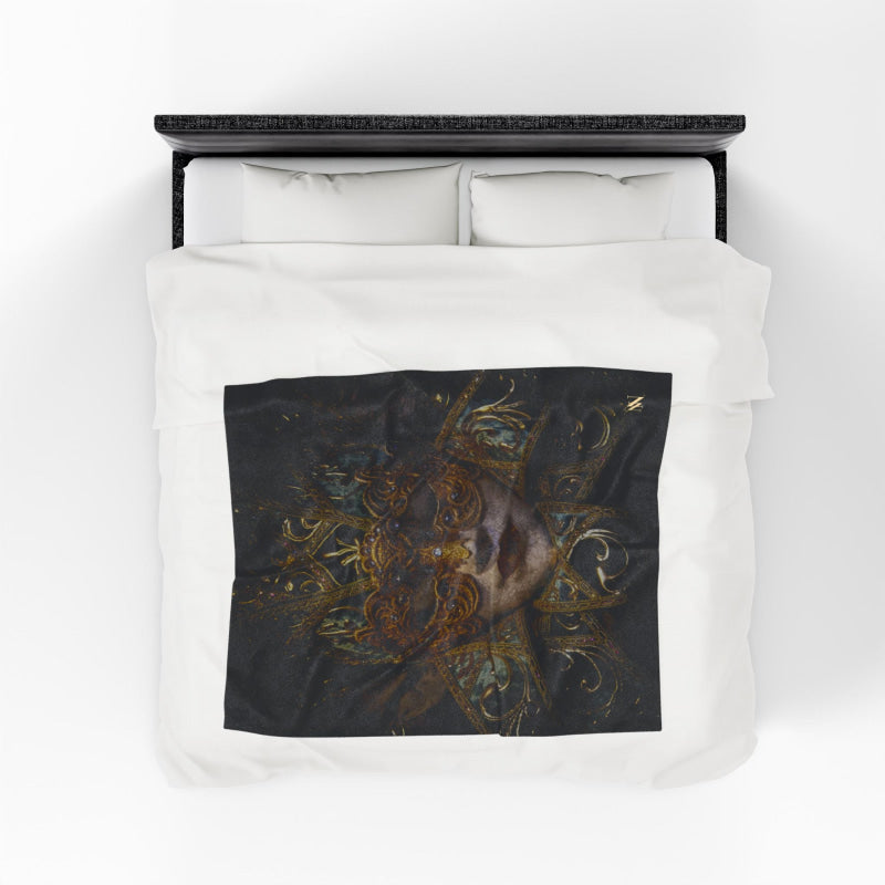 Masquerade Mask | Mix & Match Soft Fun-Flirty Lovers’ Blankets