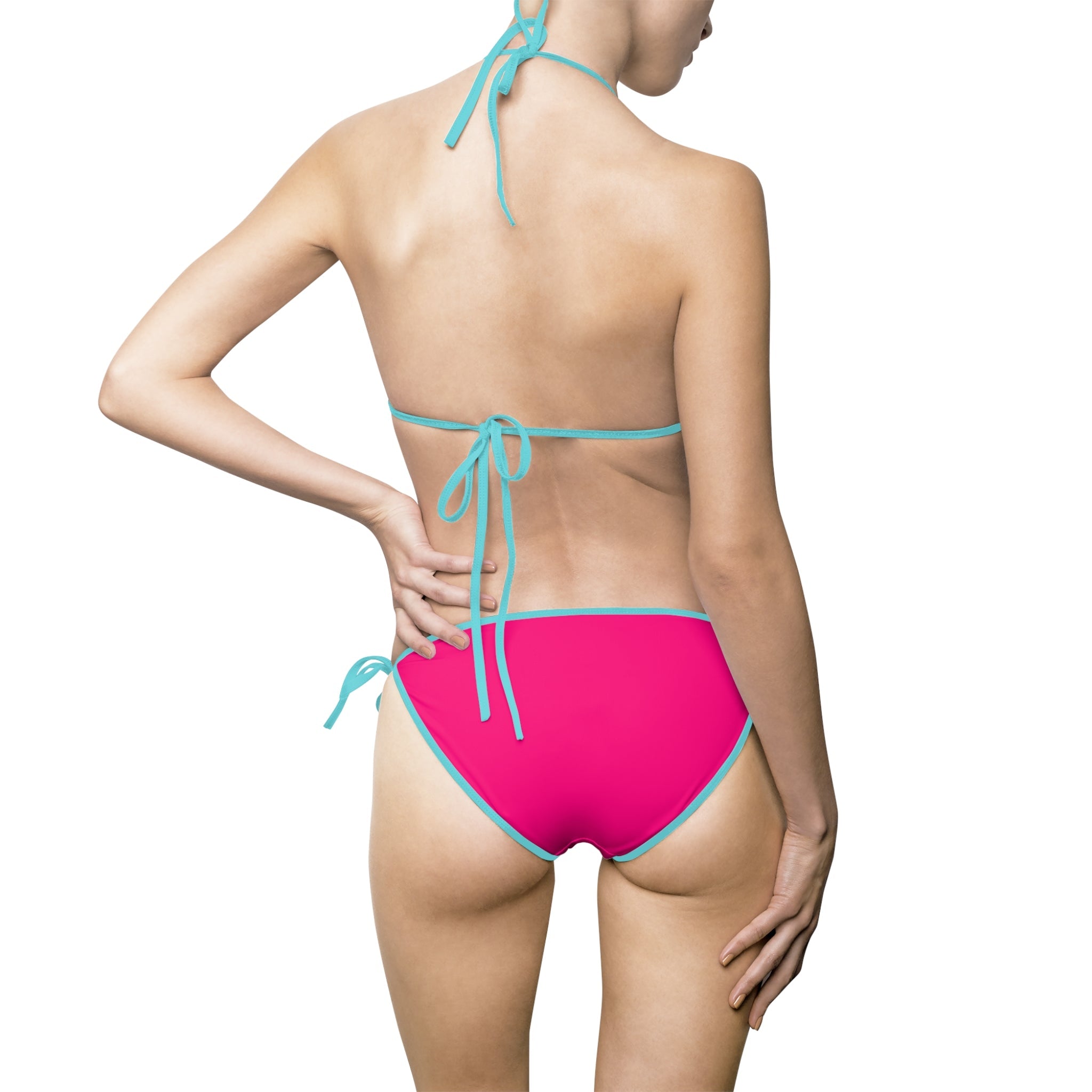 Signature Pink | Mix & Match Fun-Flirty Lovers’ String Bikinis