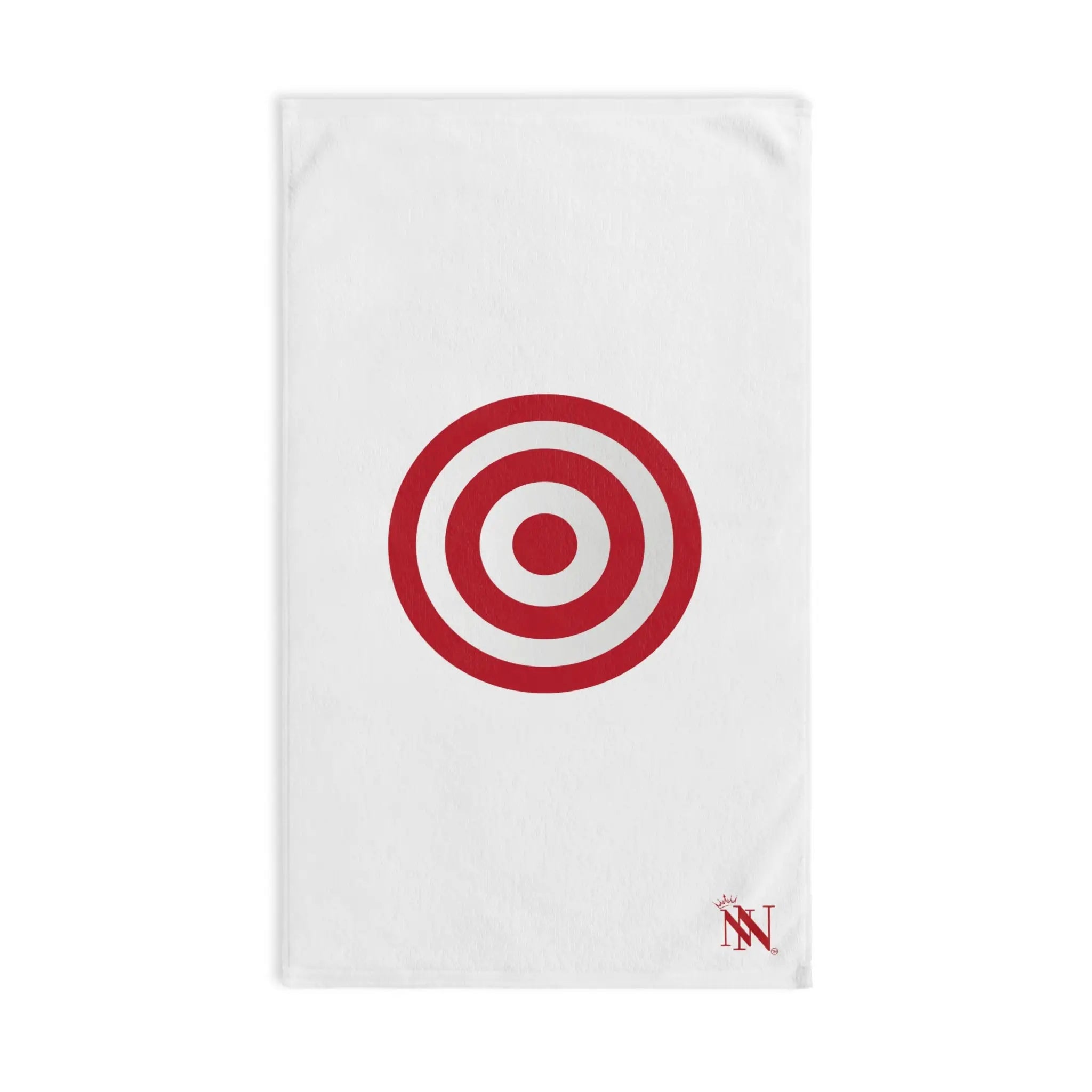 Medium Red Bullseye Target | Mix & Match Classic Fun-Flirty Lovers’ Towels