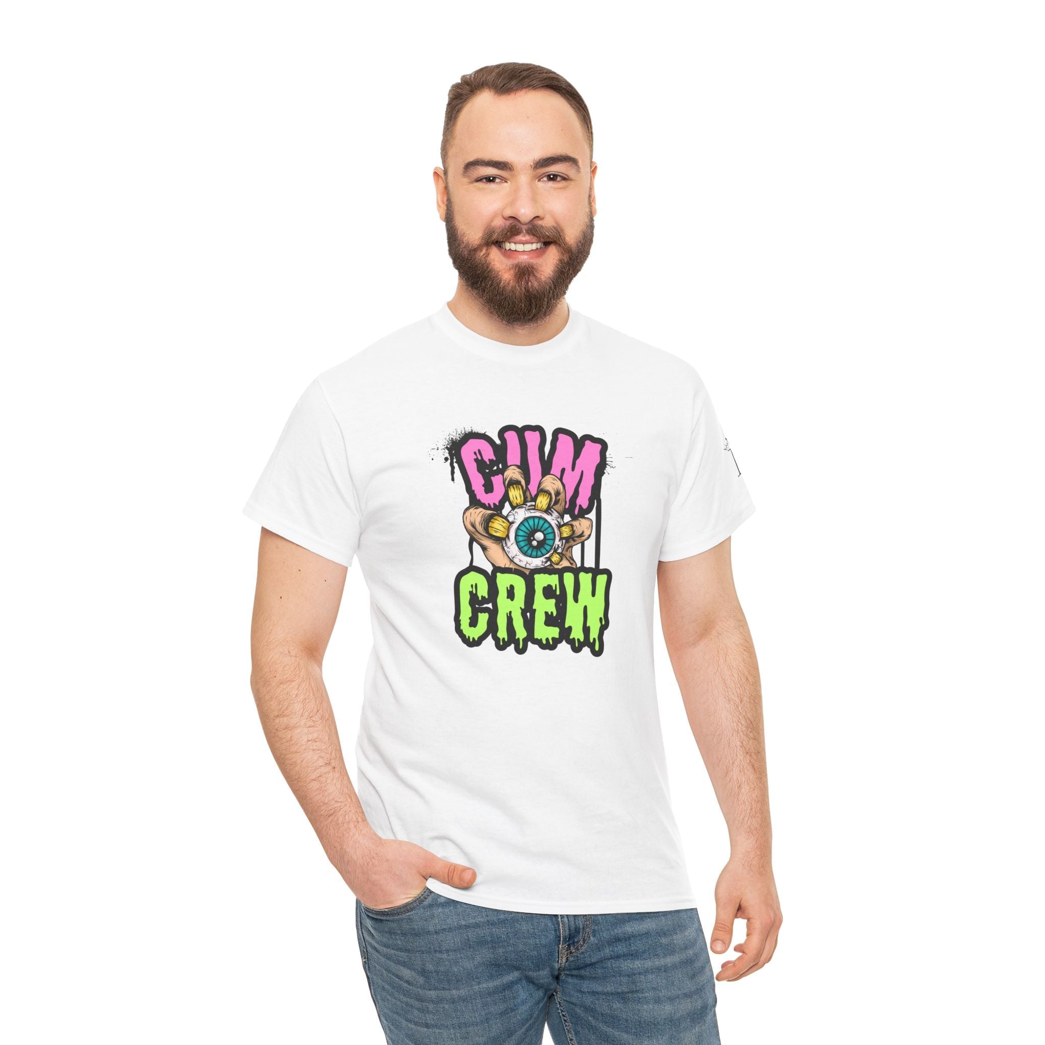 Scary Cum Crew | Mix & Match Cotton Unisex Fun-Flirty Lovers’ T-Shirts