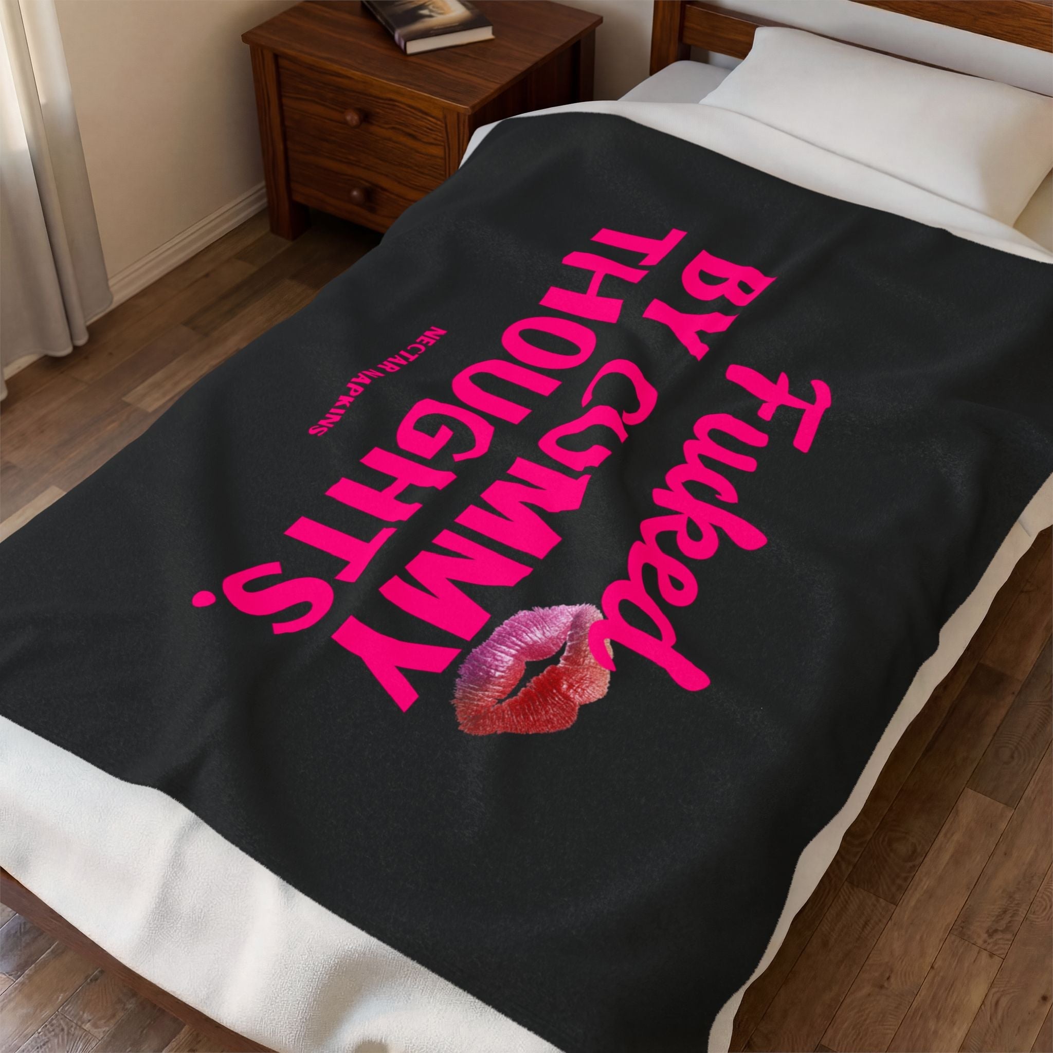 Fucked By Cummy Thoughts Romantic Gifts Love Blanket