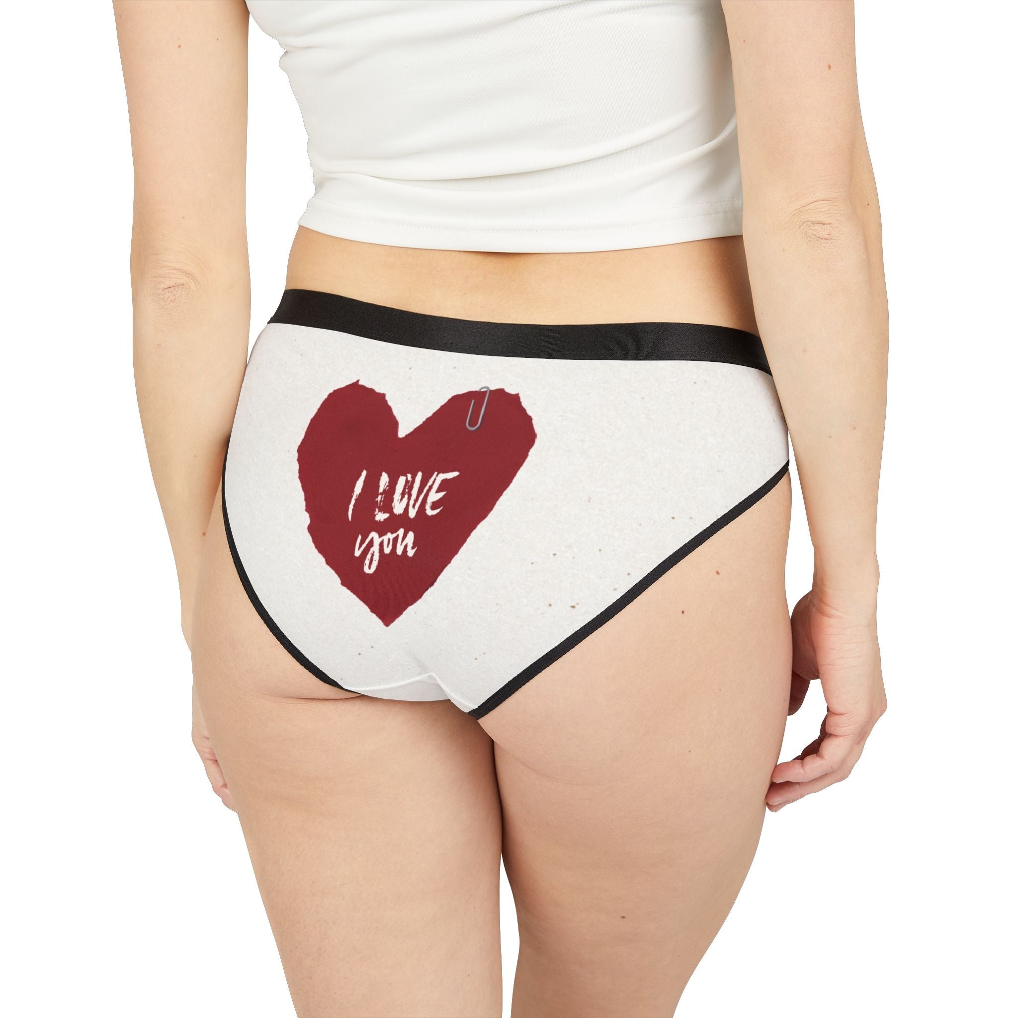 I Love You Paper Note Sex Gifts Funky Women’s Panties