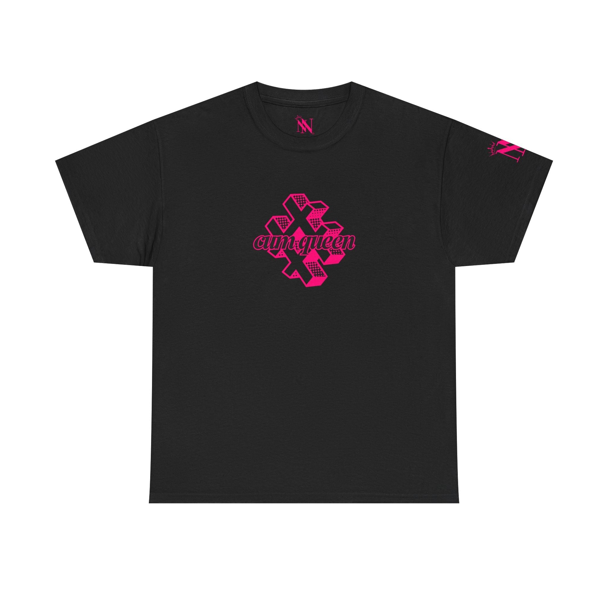 # Cum Queen | Mix & Match Cotton Unisex Fun-Flirty Lovers’ T-Shirts