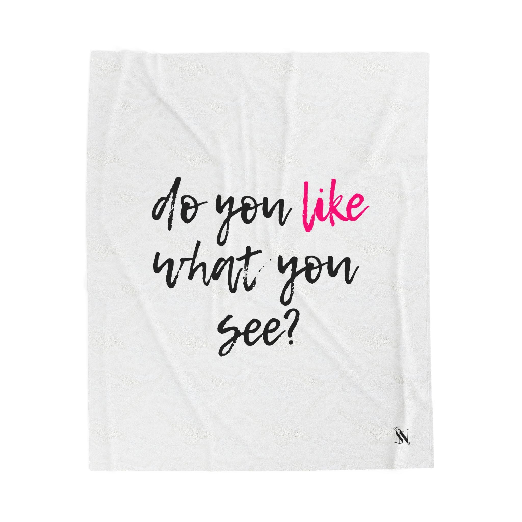 Do You Like What You See? | Mix & Match Fun-Flirty Lovers’ Blankets