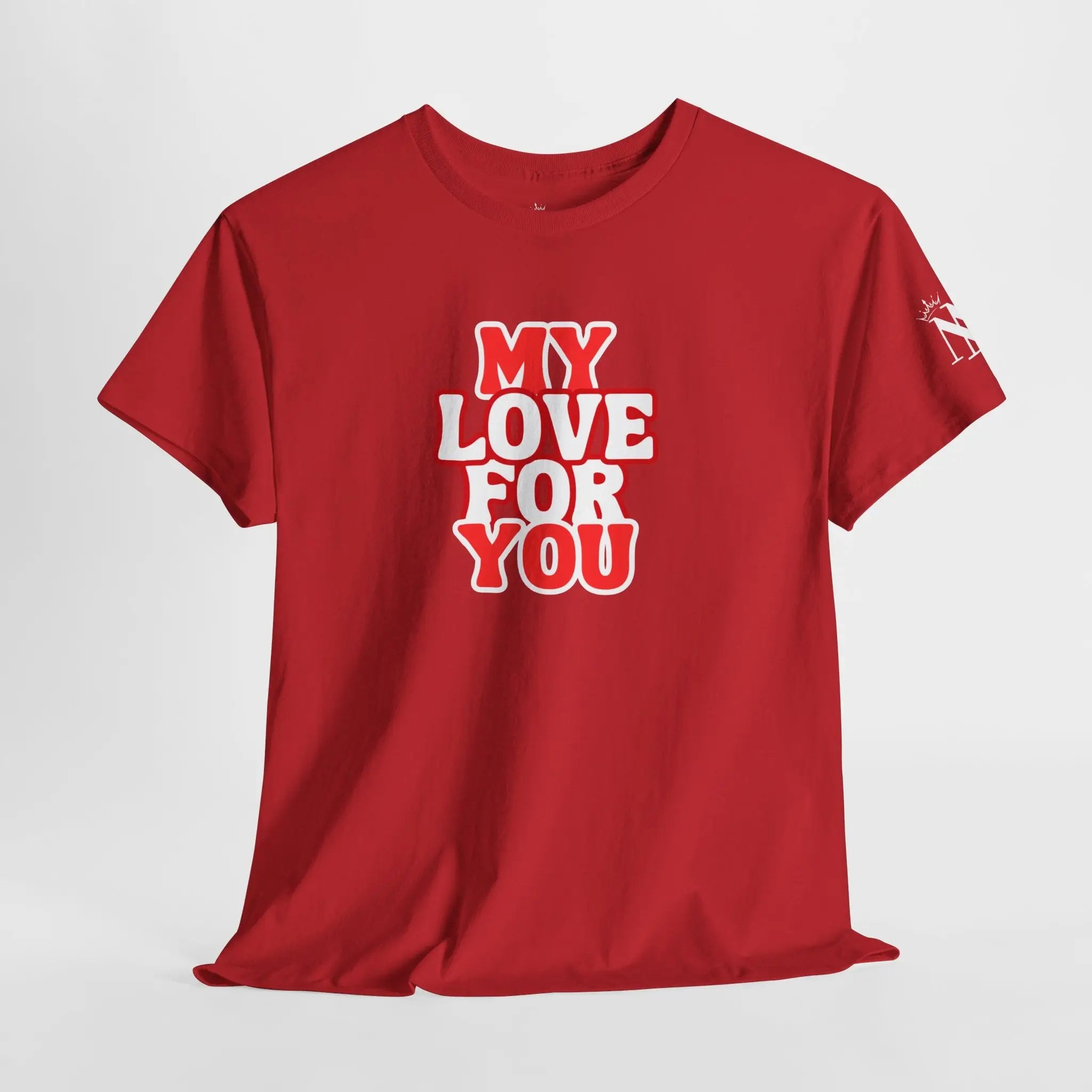 My Love for You Heart Pattern Sex Gifts for Her Graphic T-Shirt