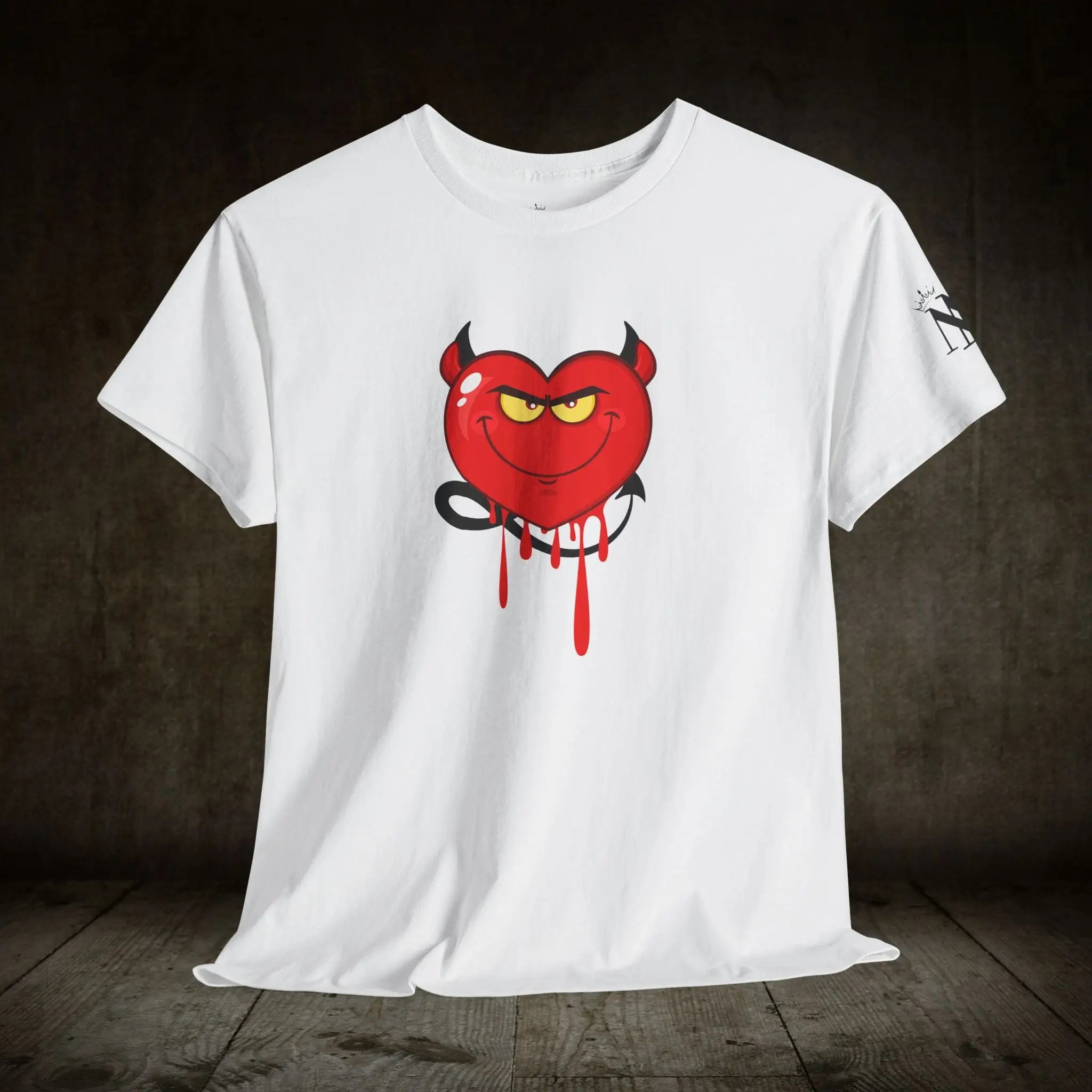 Slippery Little Devil | Mix & Match Cotton Unisex Fun-Flirty Loversβ T-Shirts
