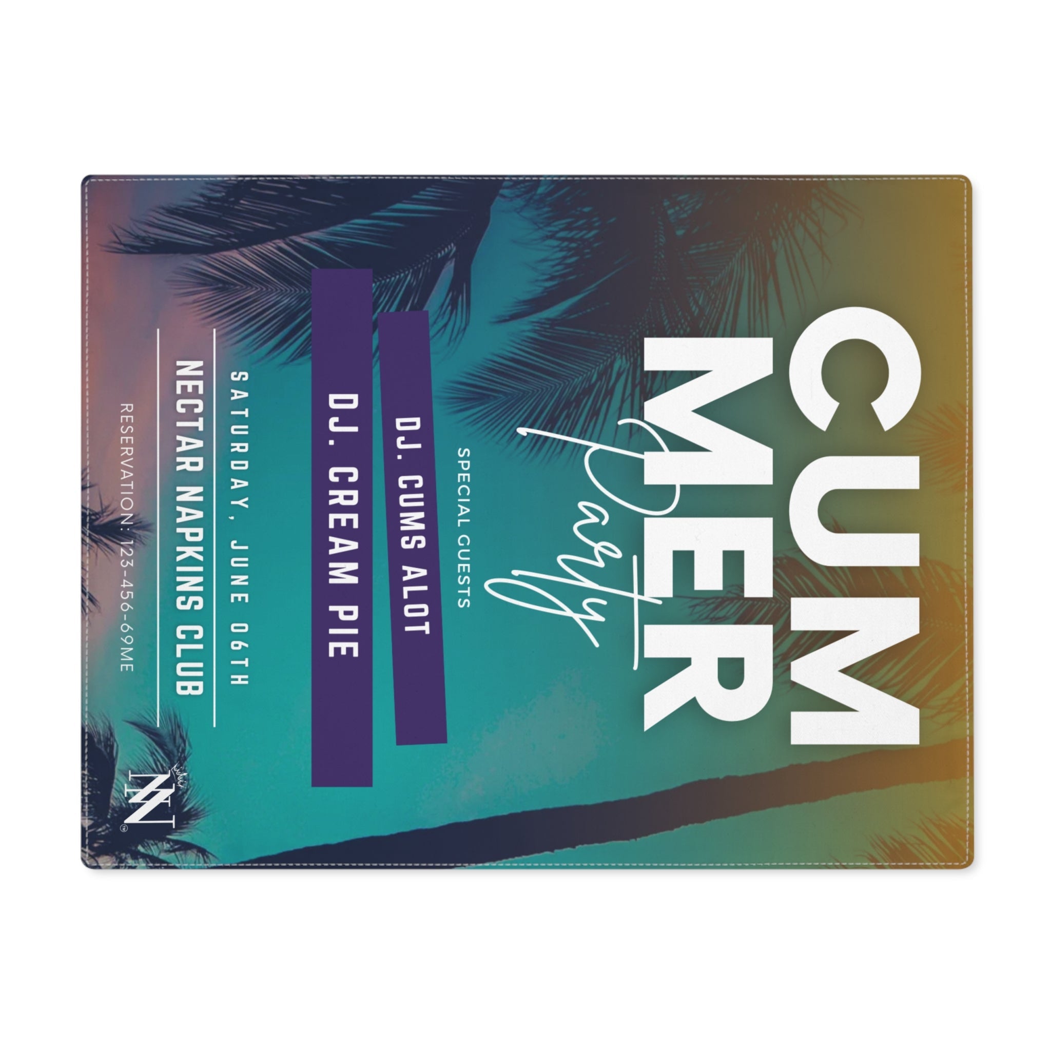 Cummer Party | Mix & Match Playful Fun-Flirty Lovers’ Toy Mats