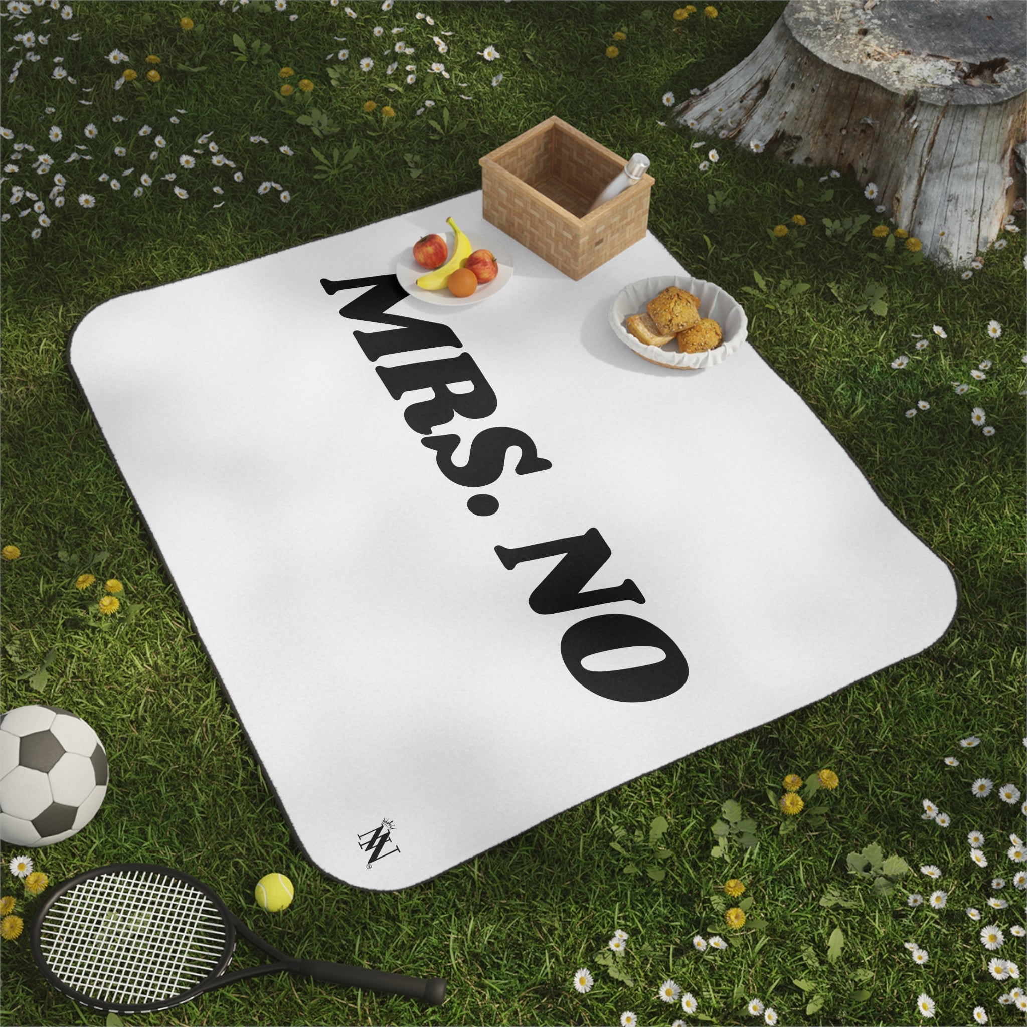Mrs. No | Mix Match Fun-Flirty Lovers’ Water-Resistant Blankets