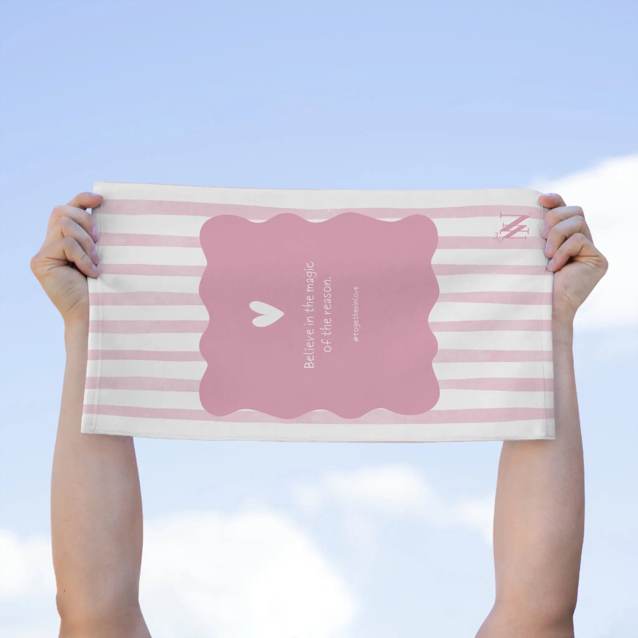 Believe in The Magic of the Reason | Mix & Match Soft Fun-Flirty Lovers’ Towels