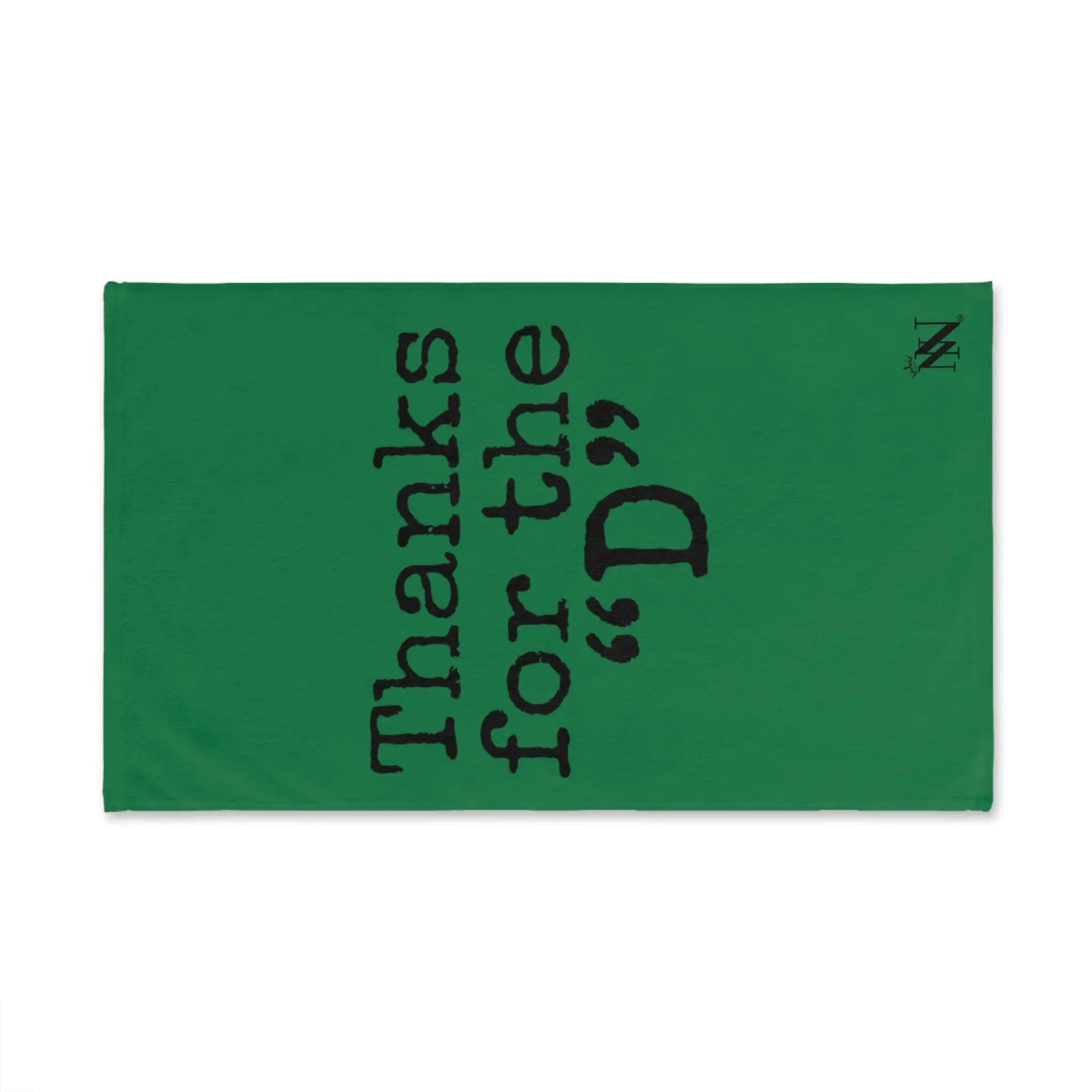 Thanks for the ’D’ Green | Mix & Match Classic Fun-Flirty Lovers’ Towels