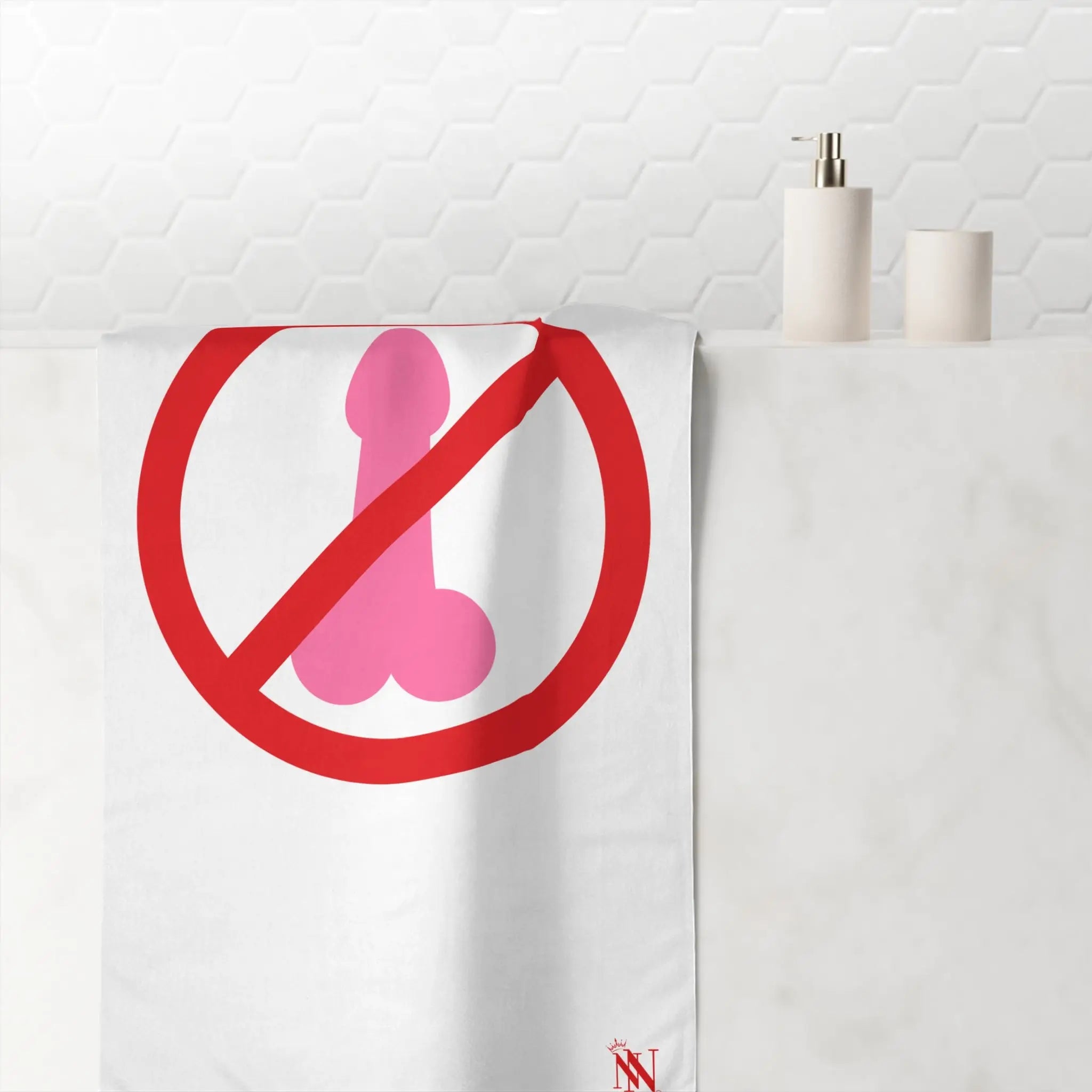No Dick Allowed | Mix & Match Naughty XL Fun-Flirty Lovers’ Towels