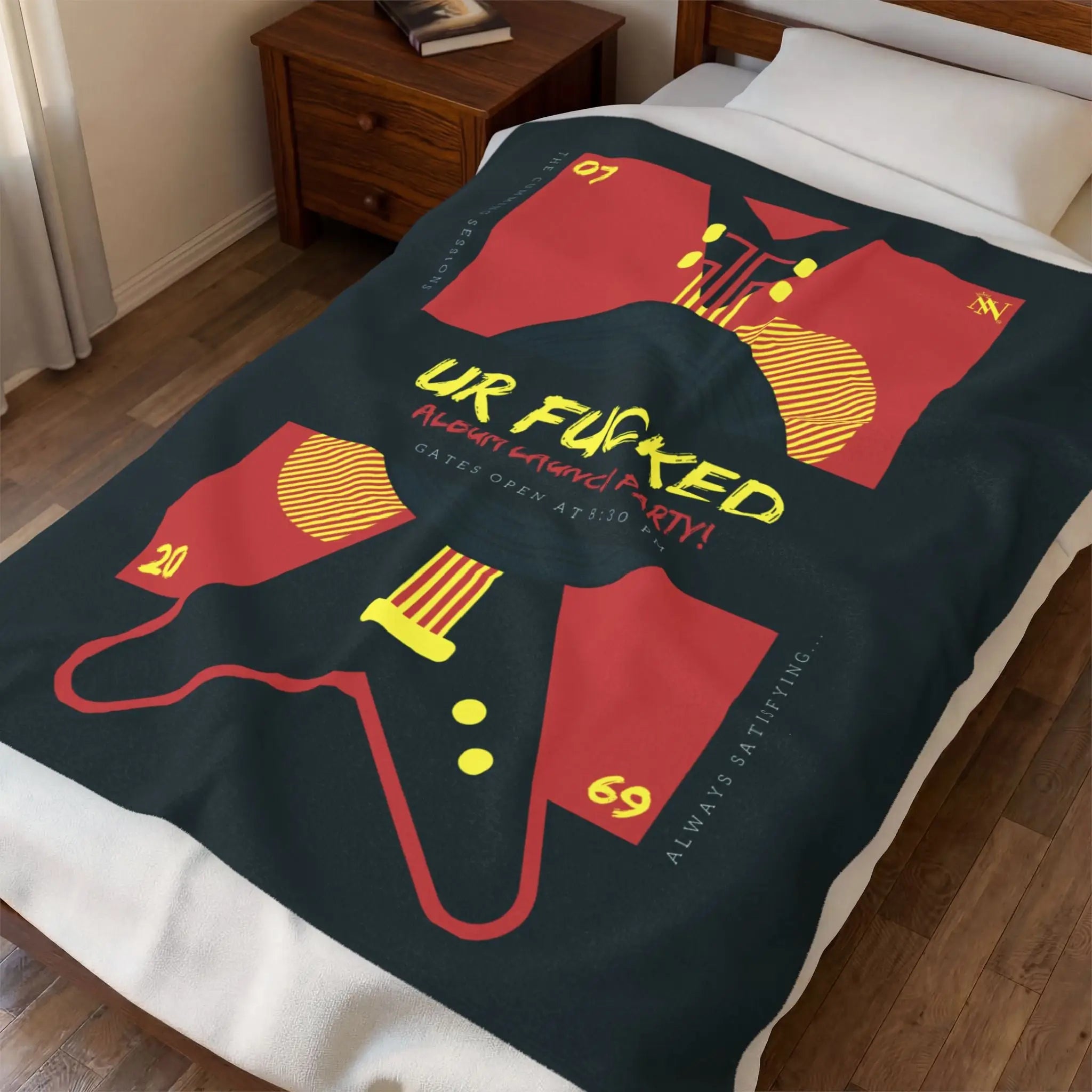 Ur Fucked Album Launch Party Blanket