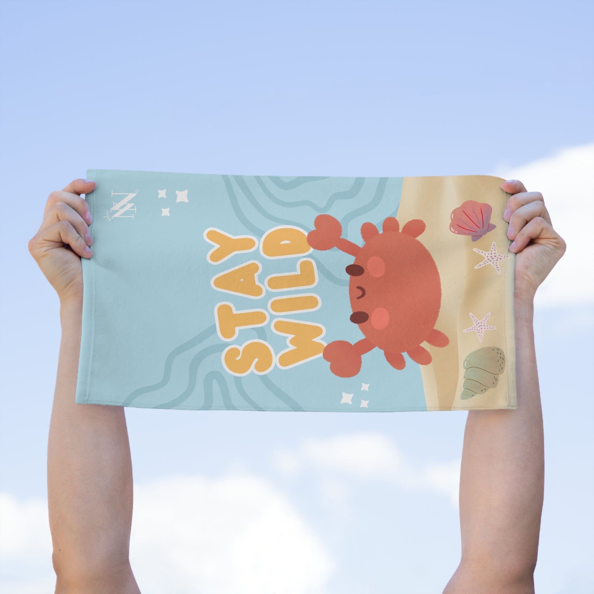 Stay Wild Cute Crab | Mix & Match Soft Fun-Flirty Lovers’ Towels